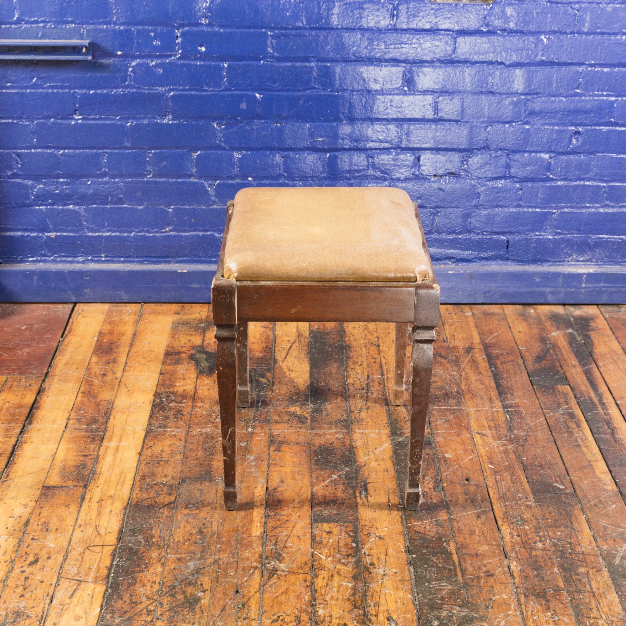 Vintage Singer Sewing Machine with Cabinet and Stool