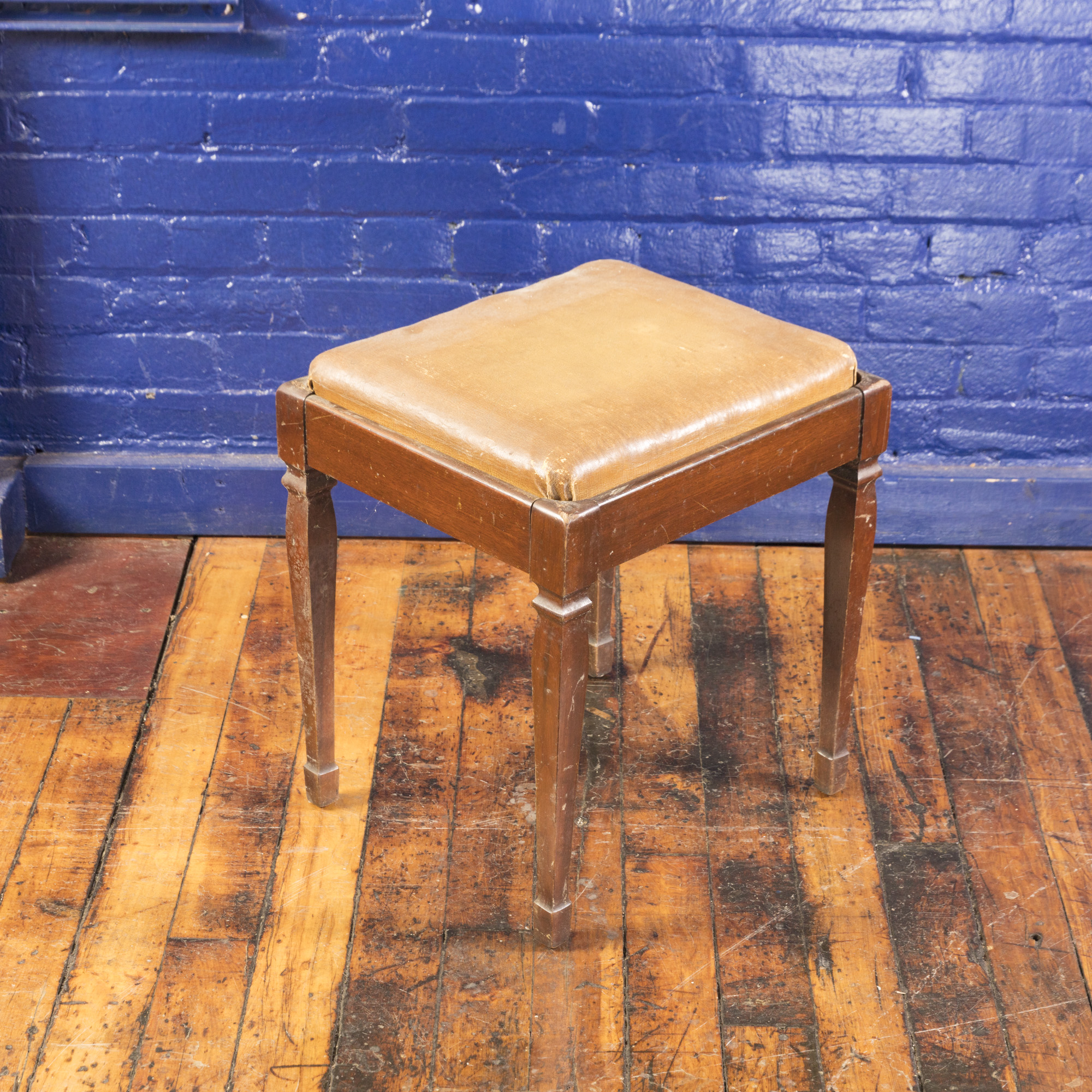 Vintage Singer Sewing Machine with Cabinet and Stool