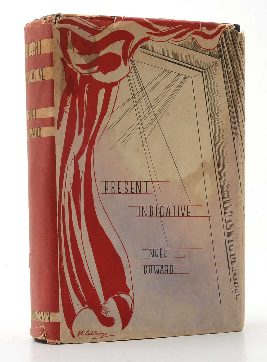1937 Edition of 'Present Indicative" by Noel Coward, Inscribed by Robeson