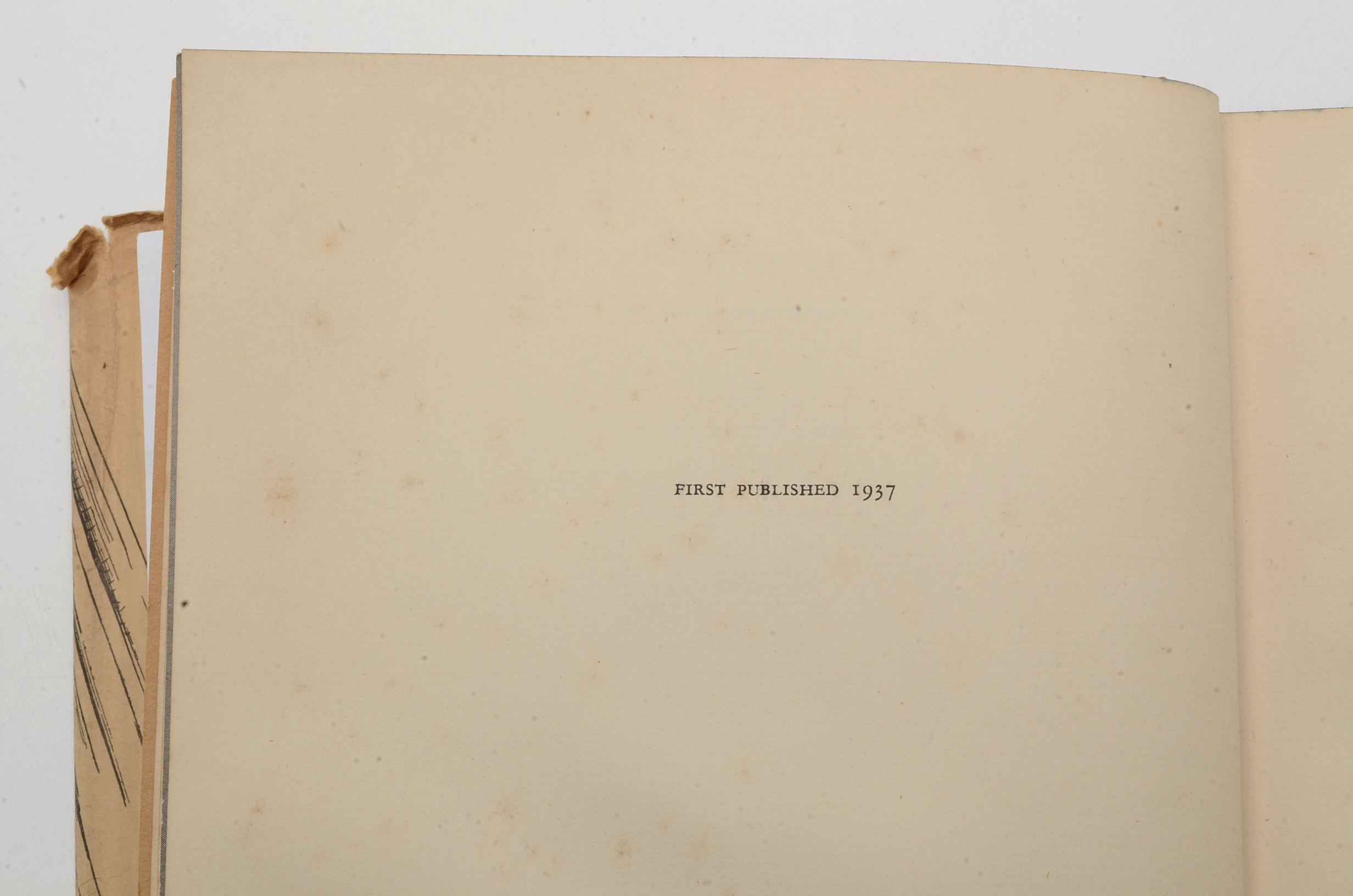 1937 Edition of 'Present Indicative" by Noel Coward, Inscribed by Robeson