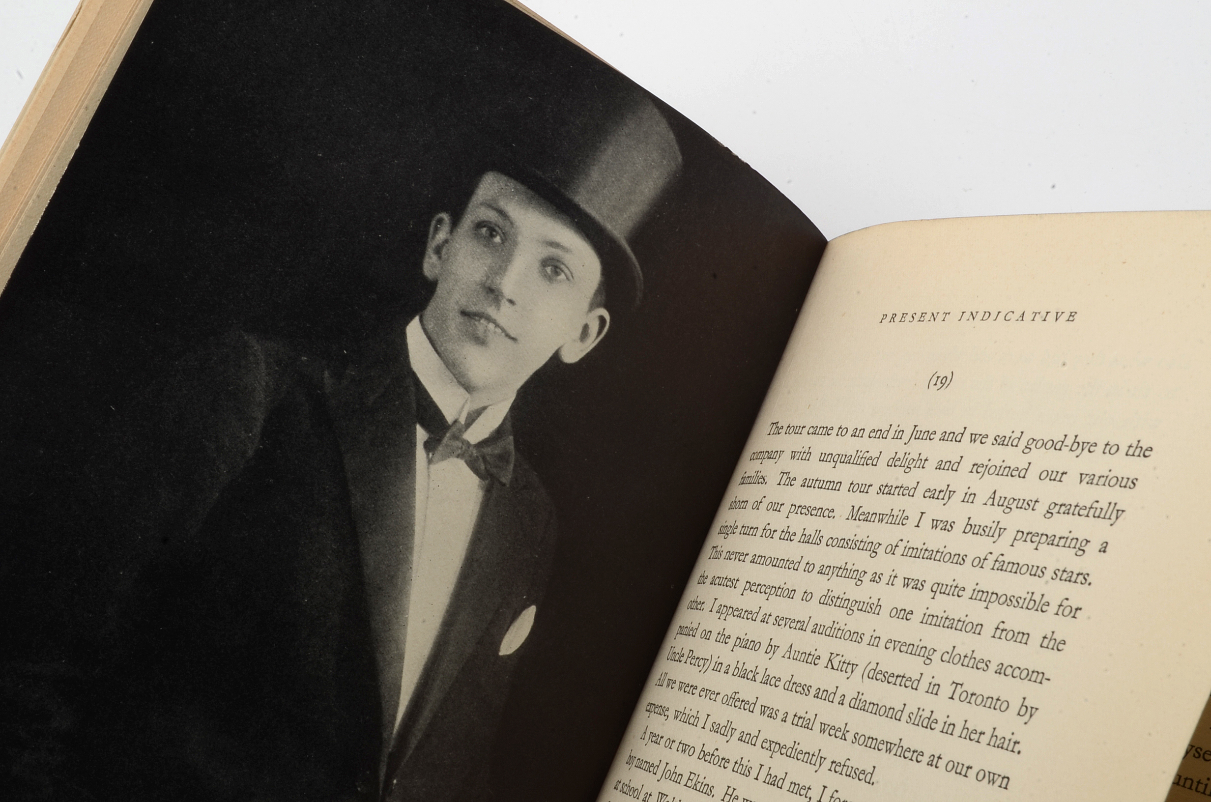 1937 Edition of 'Present Indicative" by Noel Coward, Inscribed by Robeson