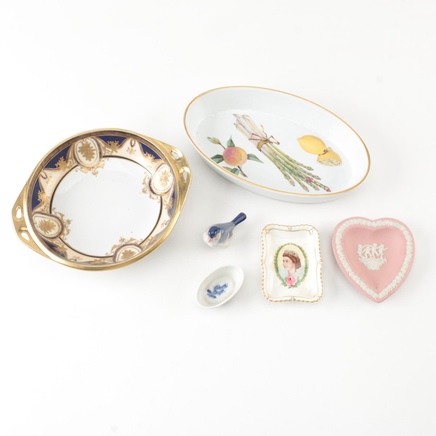 Porcelain and China Featuring Noritake, Wedgwood and Royal Copenhagen