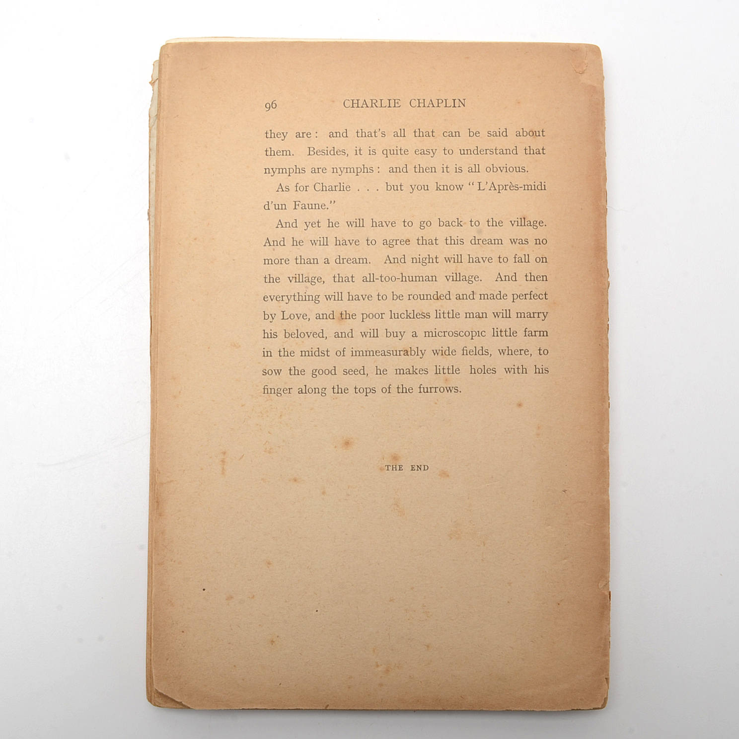 1922 First Edition of "Charlie Chaplin" by Louis Delluc