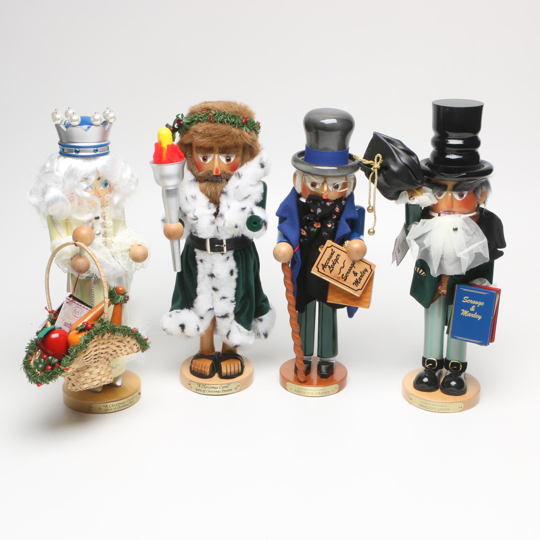 Steinbach Limited Edition Wood "Christmas Carol" Nutcrackers