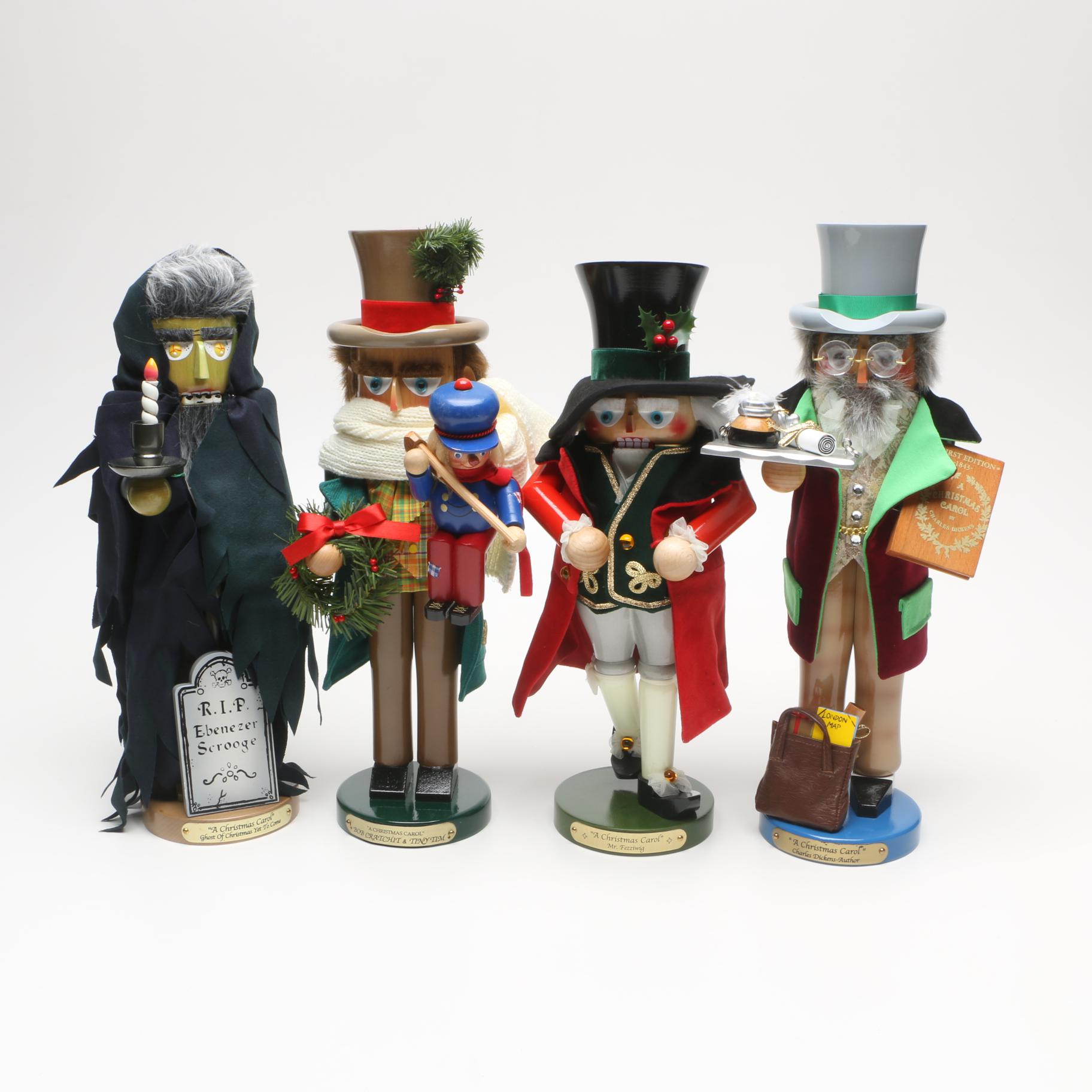 Steinbach Limited Edition Wood "Christmas Carol" Nutcrackers