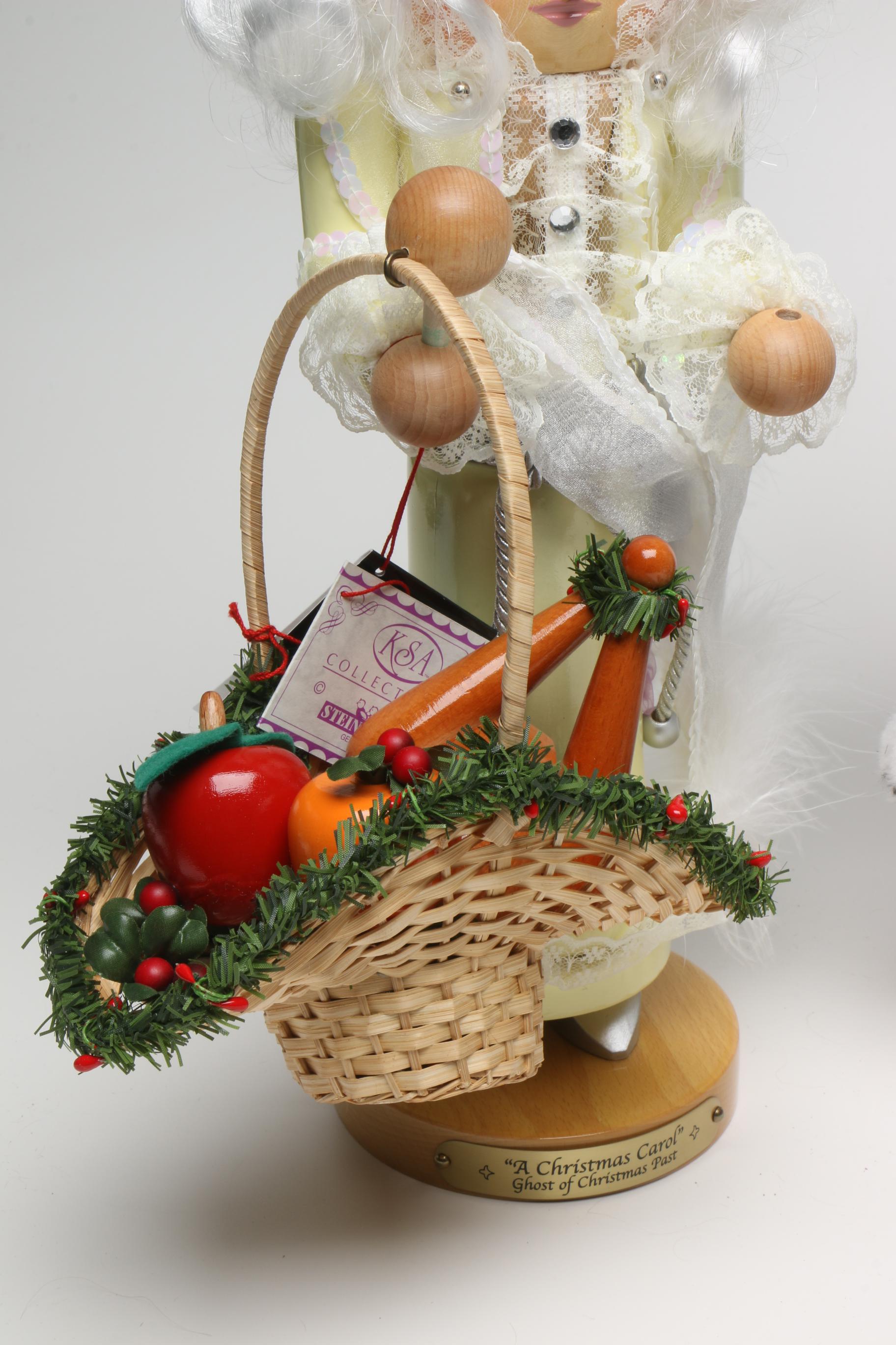 Steinbach Limited Edition Wood "Christmas Carol" Nutcrackers