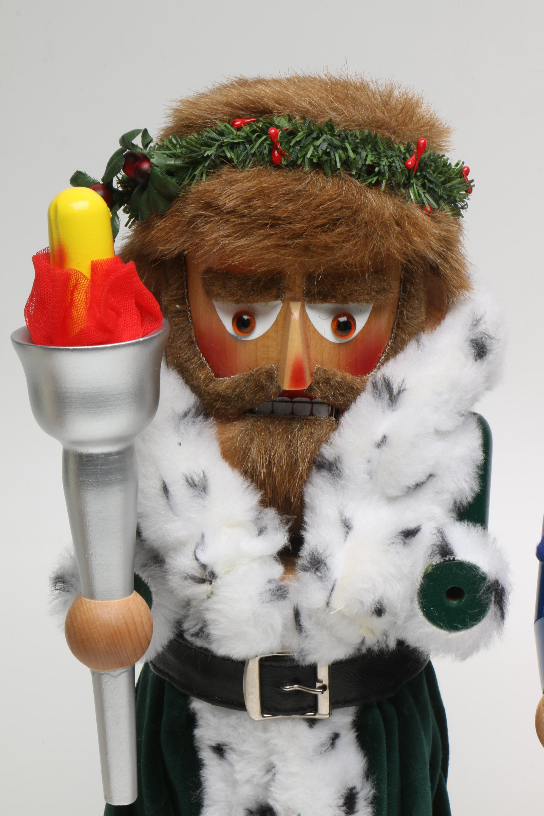 Steinbach Limited Edition Wood "Christmas Carol" Nutcrackers