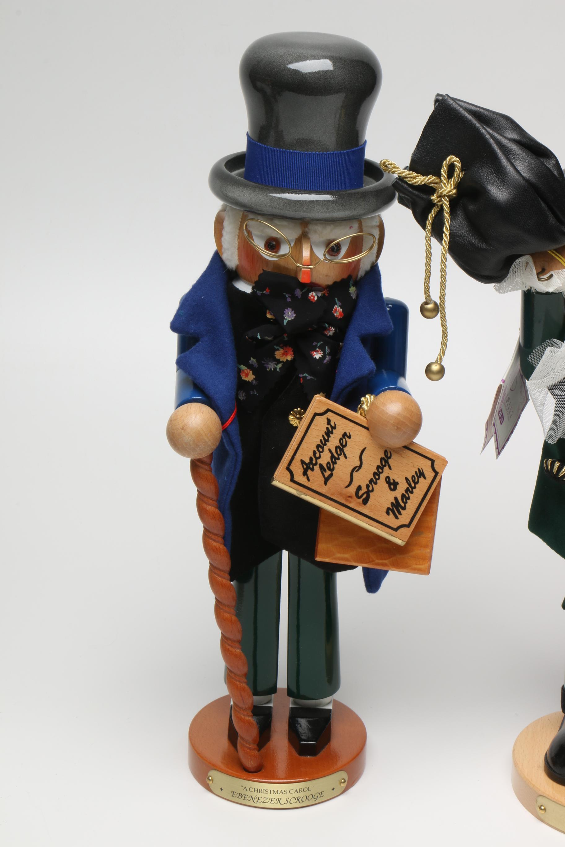 Steinbach Limited Edition Wood "Christmas Carol" Nutcrackers