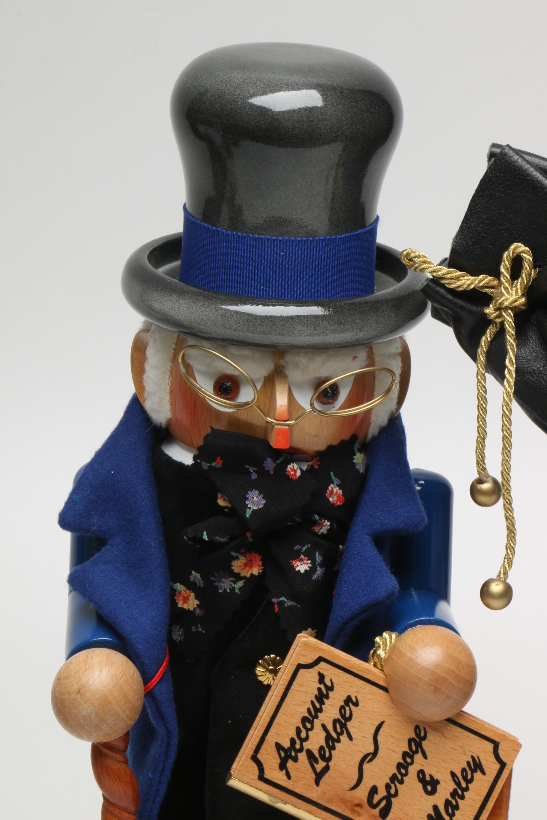 Steinbach Limited Edition Wood "Christmas Carol" Nutcrackers