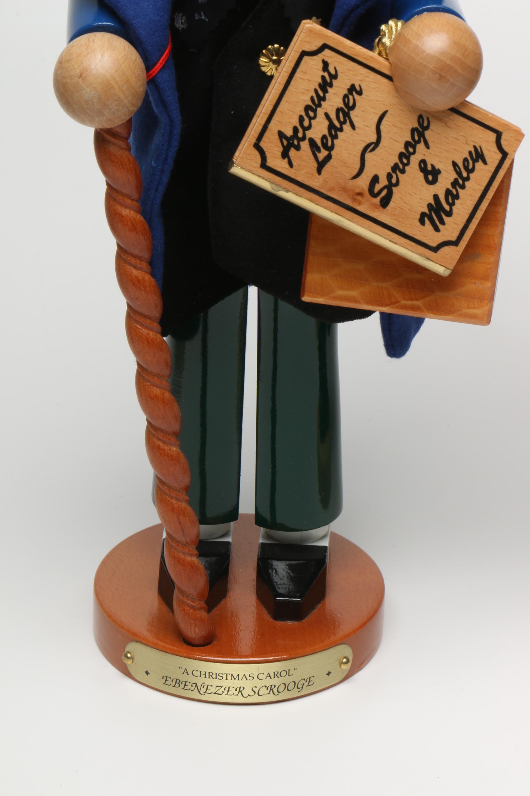 Steinbach Limited Edition Wood "Christmas Carol" Nutcrackers