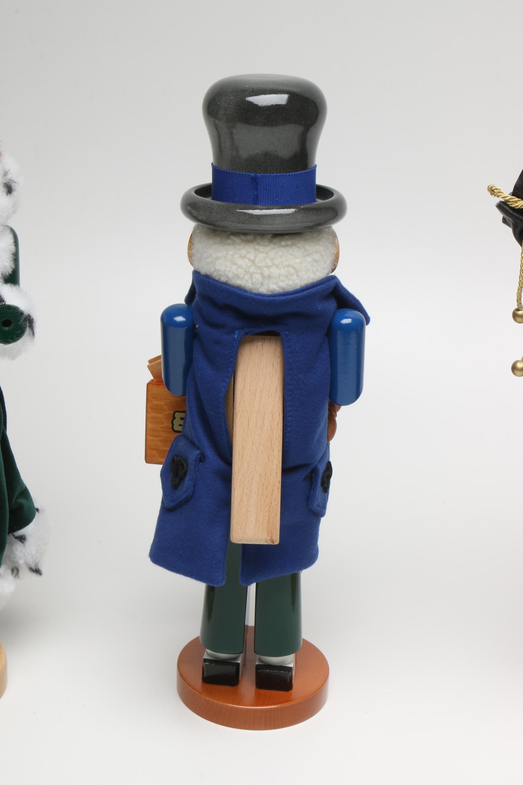 Steinbach Limited Edition Wood "Christmas Carol" Nutcrackers