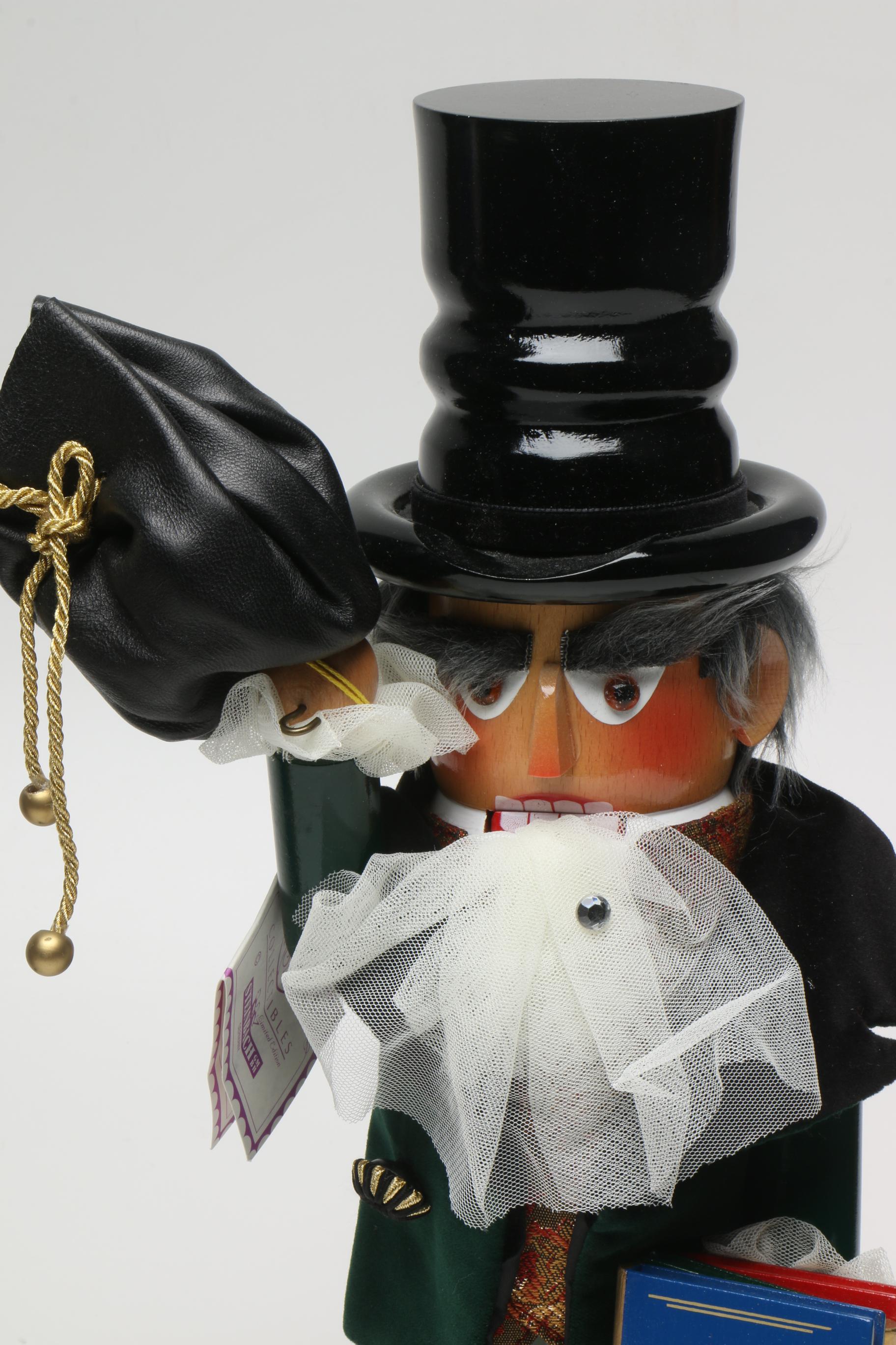 Steinbach Limited Edition Wood "Christmas Carol" Nutcrackers