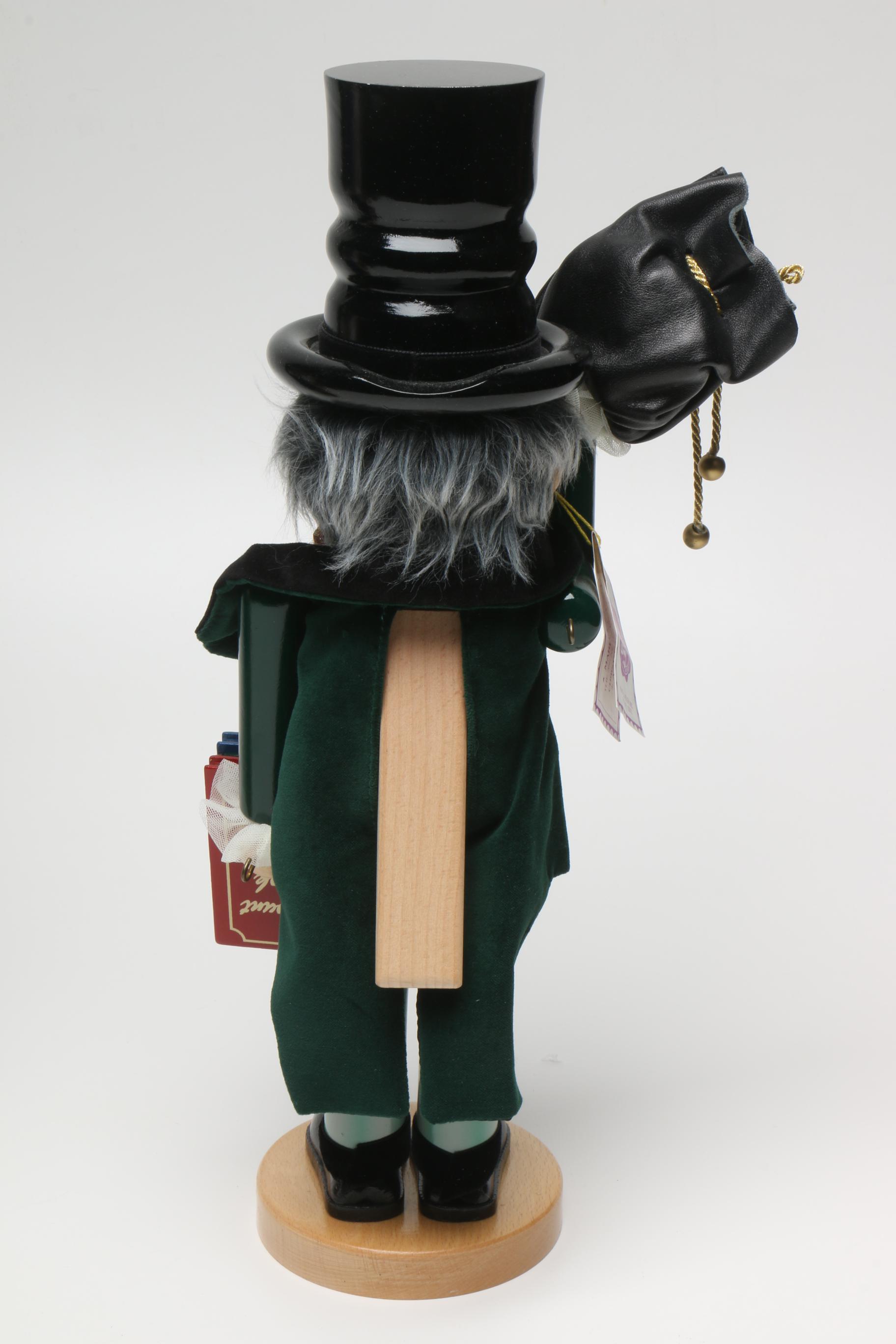 Steinbach Limited Edition Wood "Christmas Carol" Nutcrackers