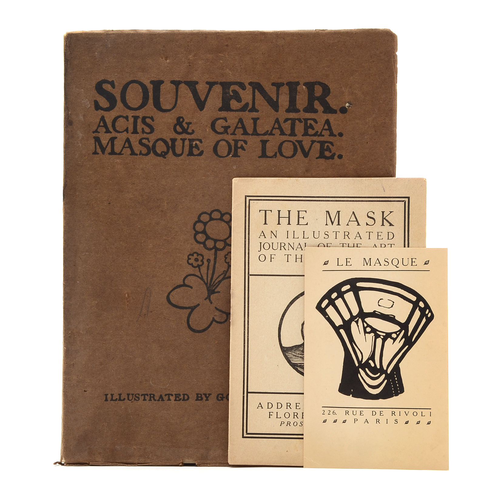 1902 Souvenir Program Illustrated by Edward Gordon Craig from his Theatre