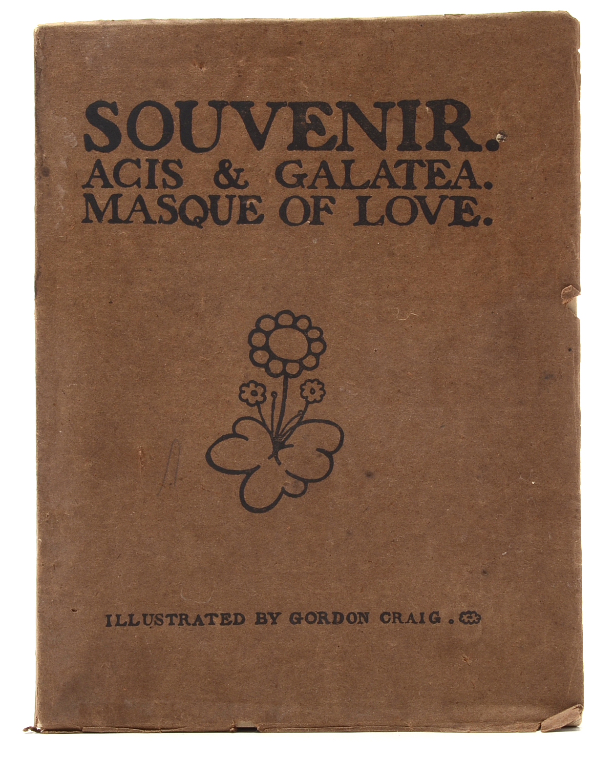 1902 Souvenir Program Illustrated by Edward Gordon Craig from his Theatre