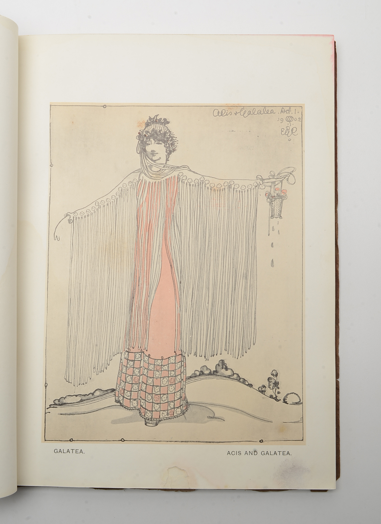 1902 Souvenir Program Illustrated by Edward Gordon Craig from his Theatre