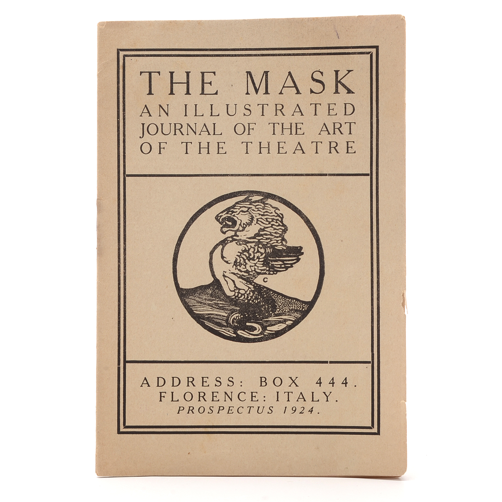 1902 Souvenir Program Illustrated by Edward Gordon Craig from his Theatre