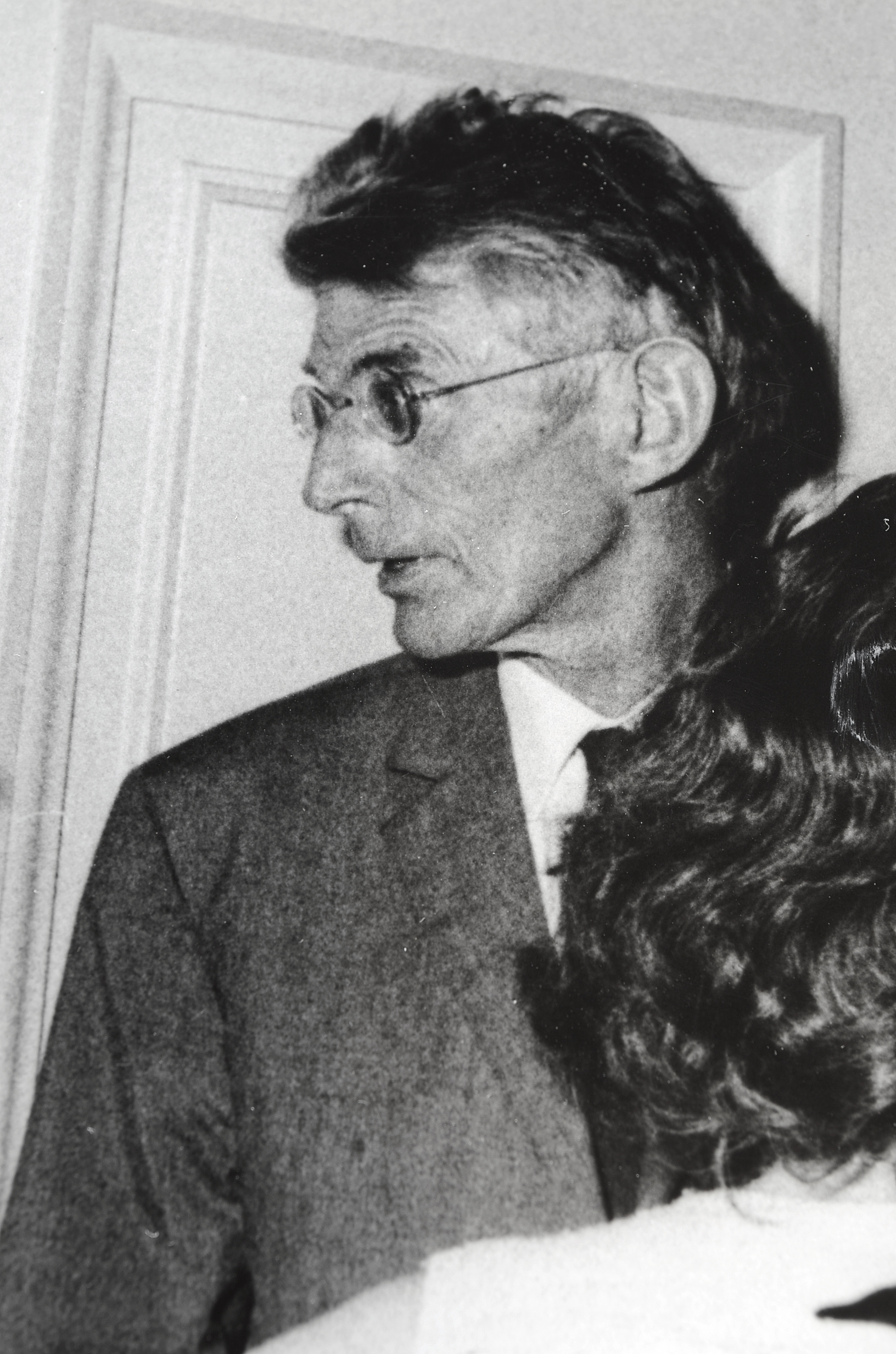 Signed Photograph and Postcard from Samuel Beckett and Photo of Bucky Fuller