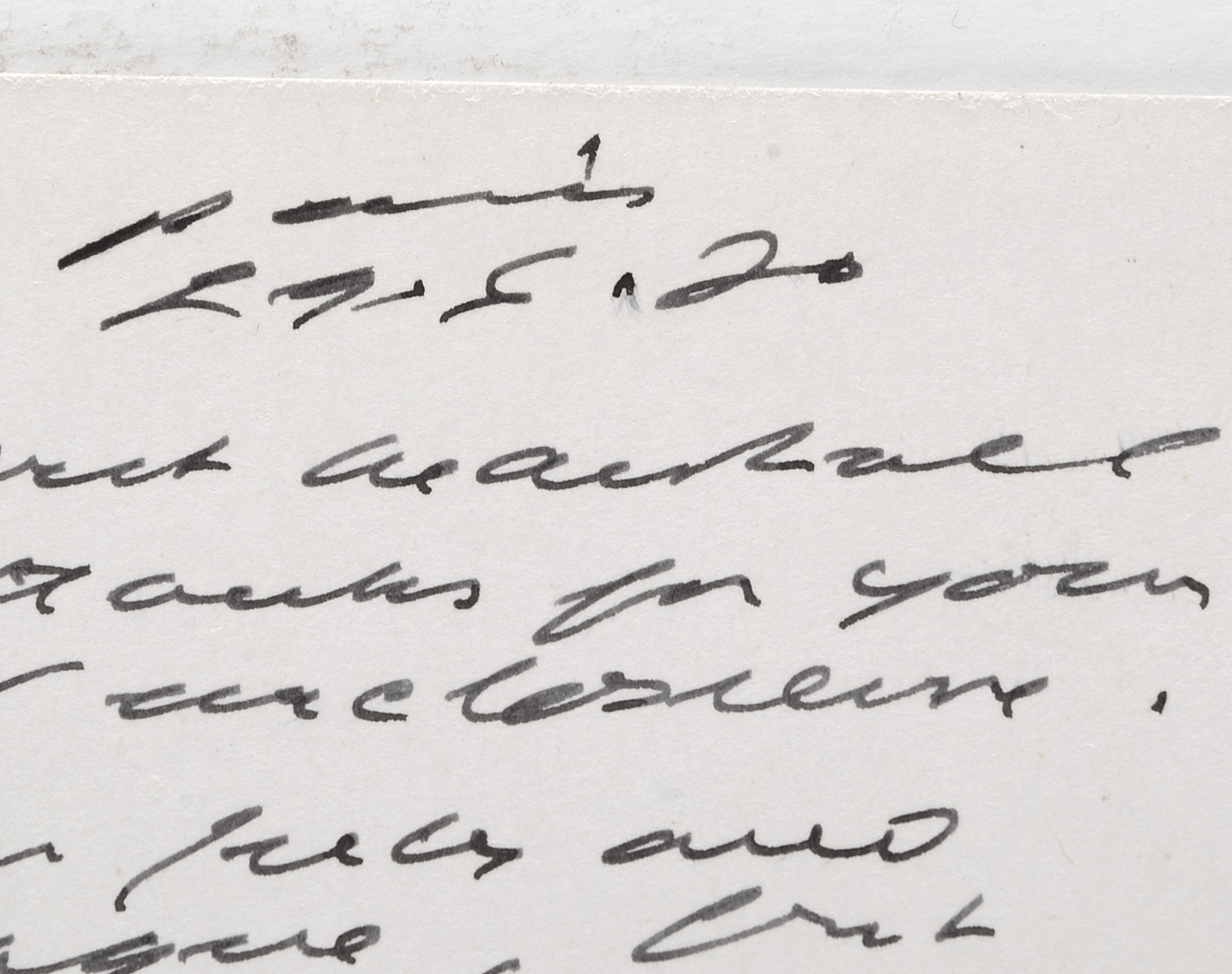 Signed Photograph and Postcard from Samuel Beckett and Photo of Bucky Fuller