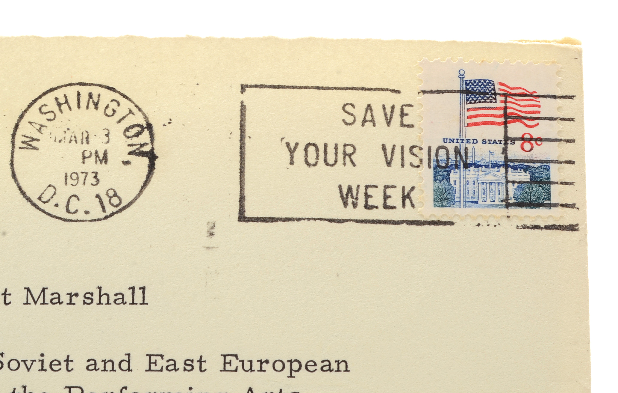 1973 Personal Letter From President Richard Nixon to Herbert Marshall