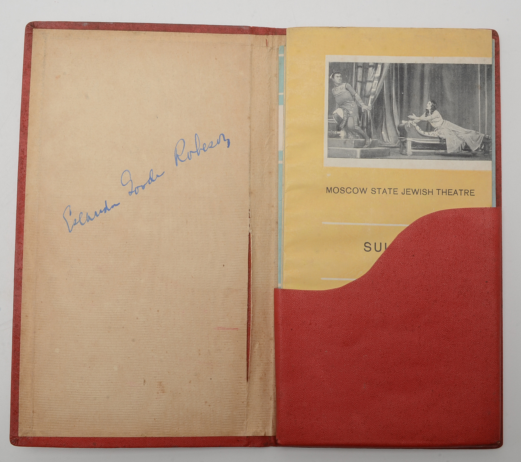 1928 Book "Maya' and a 1937 Festival Portfolio Inscribed by Eslander  G. Robeson