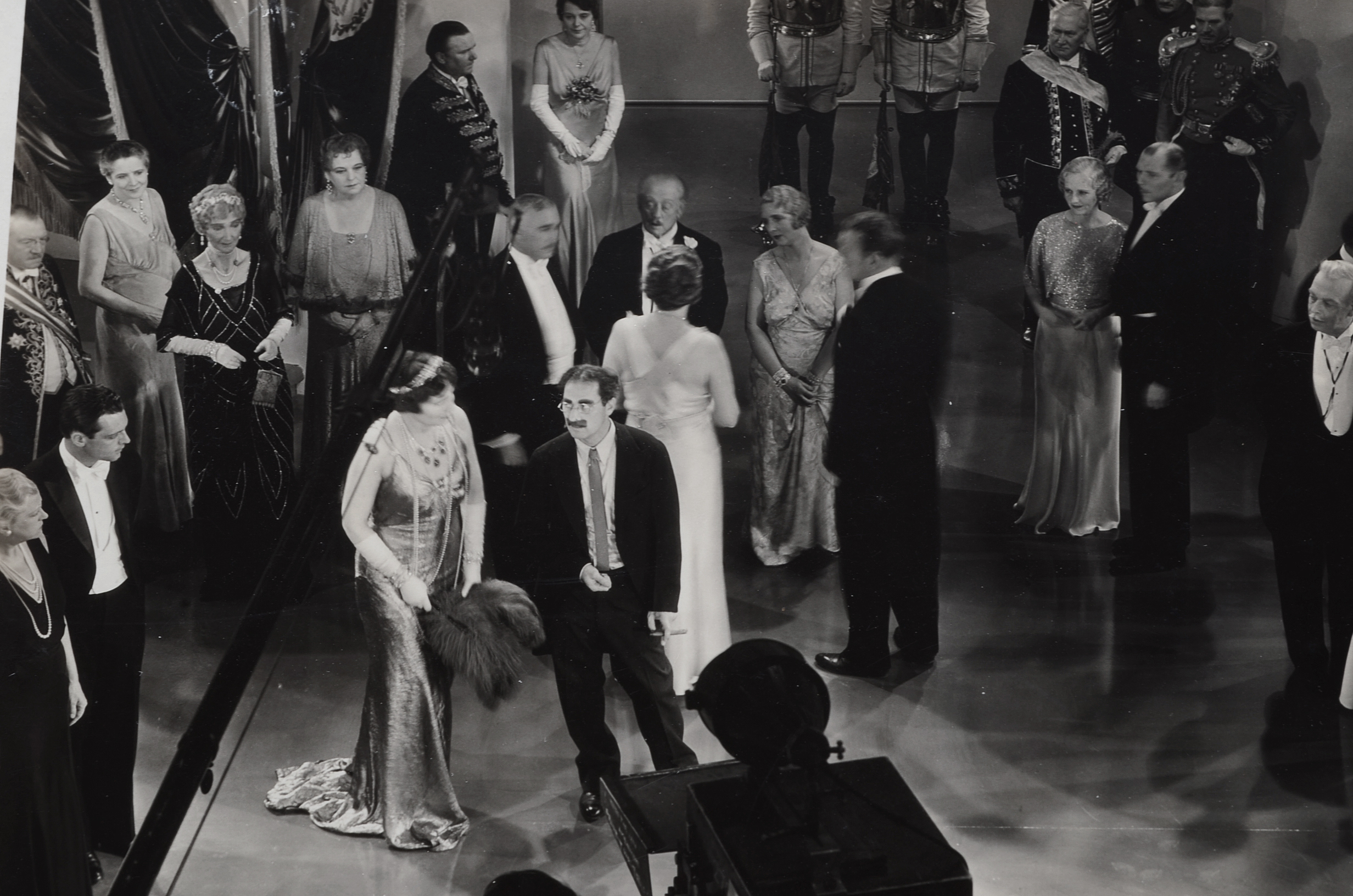 Black and White Photos of the Marx Brothers and a First Edition Book