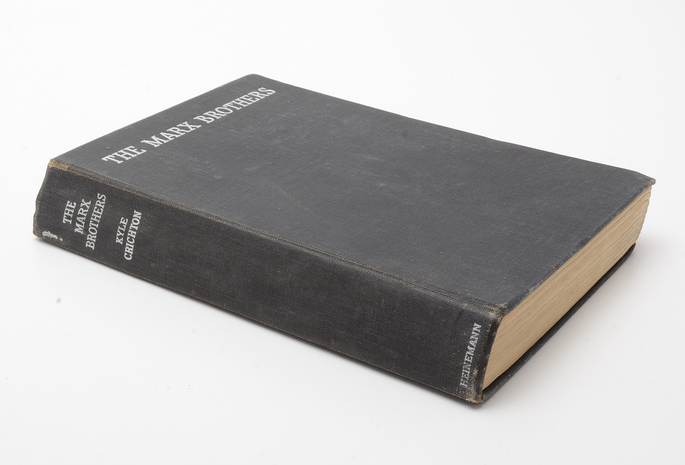 Black and White Photos of the Marx Brothers and a First Edition Book