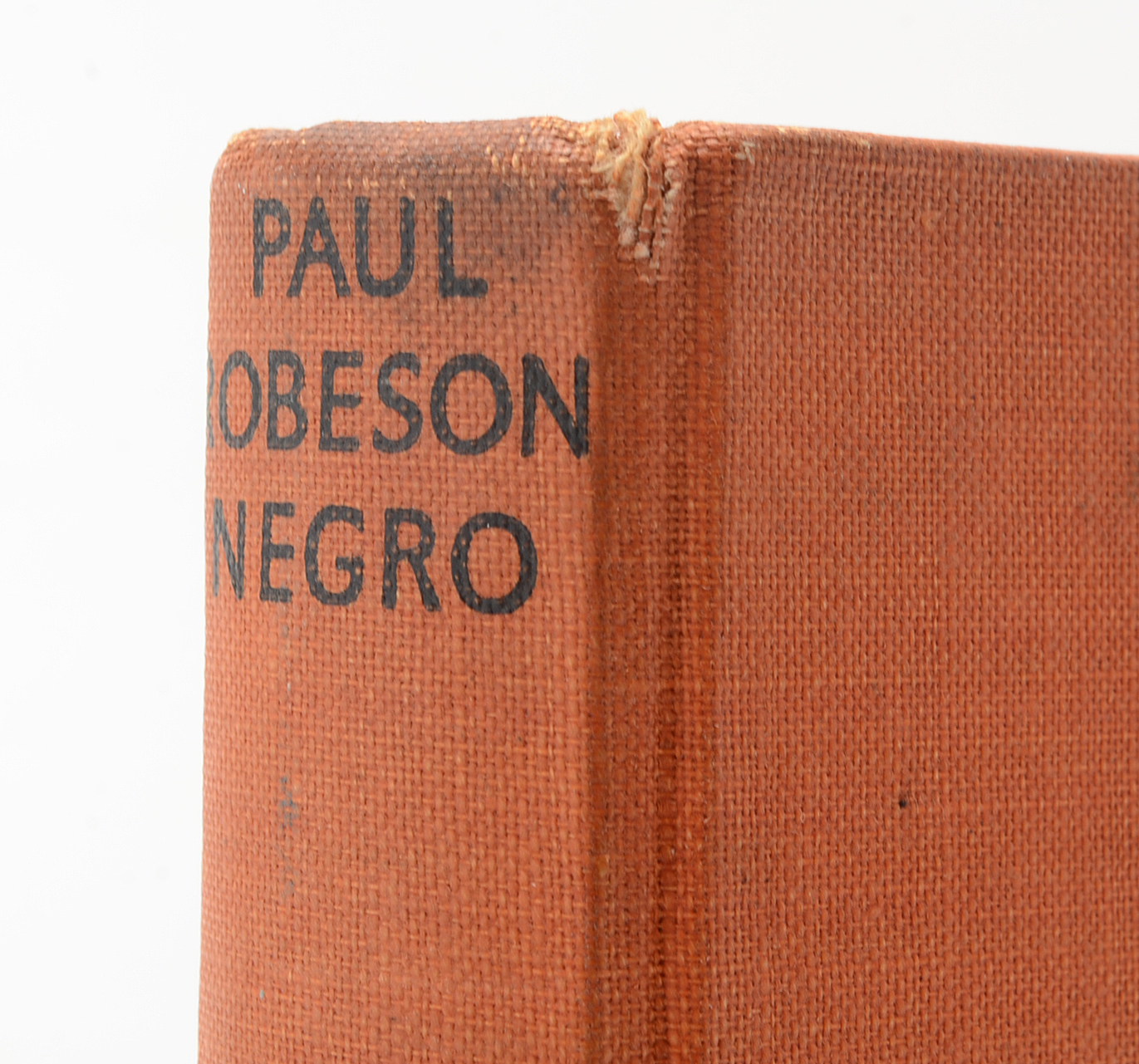 1930 First Edition "Paul Robeson: Negro" by Eslanda Goode Robeson