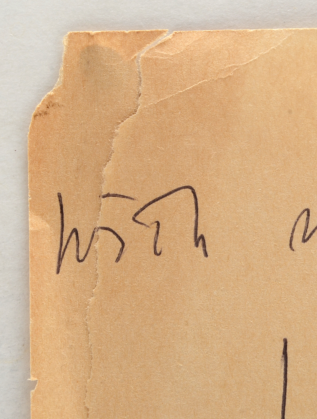 Autograph from Van Cliburn, Internationally Acclaimed and Honored Pianist