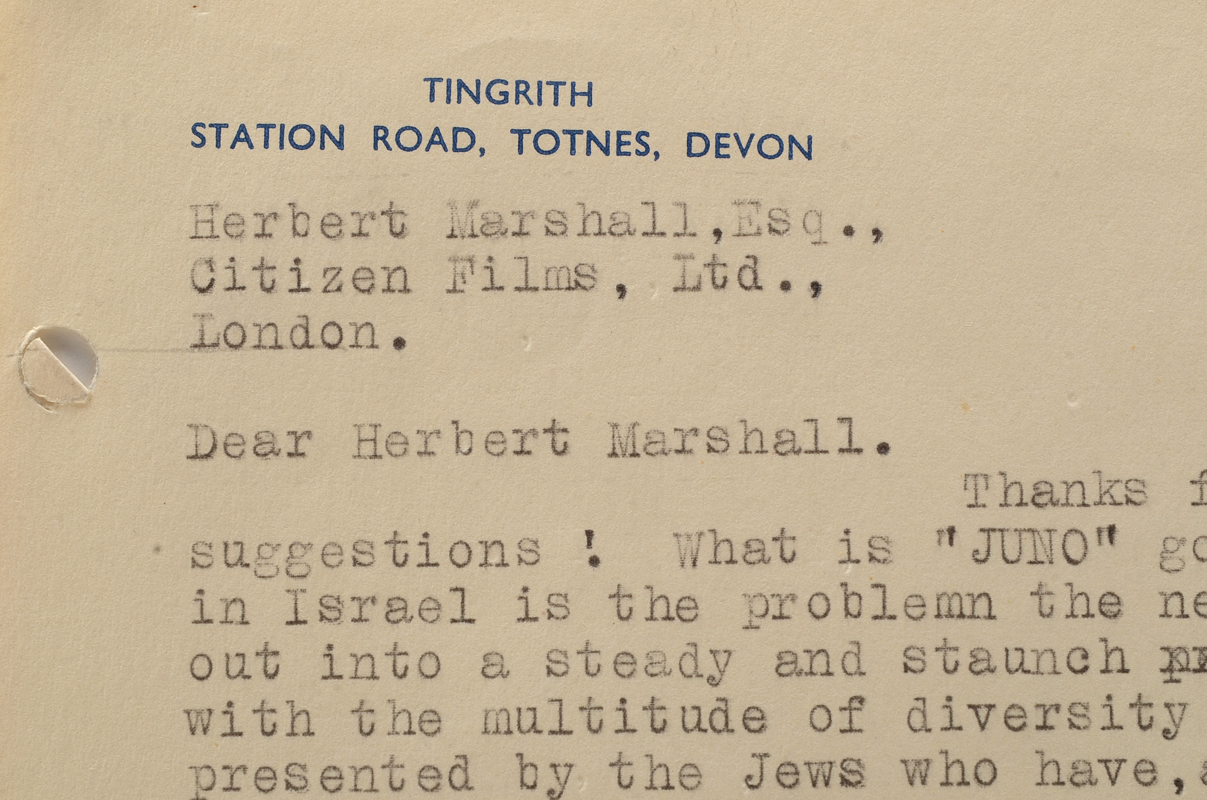 1928 Edition of "The Silver Tassie" and 1950 Letter by Sean O'Casey