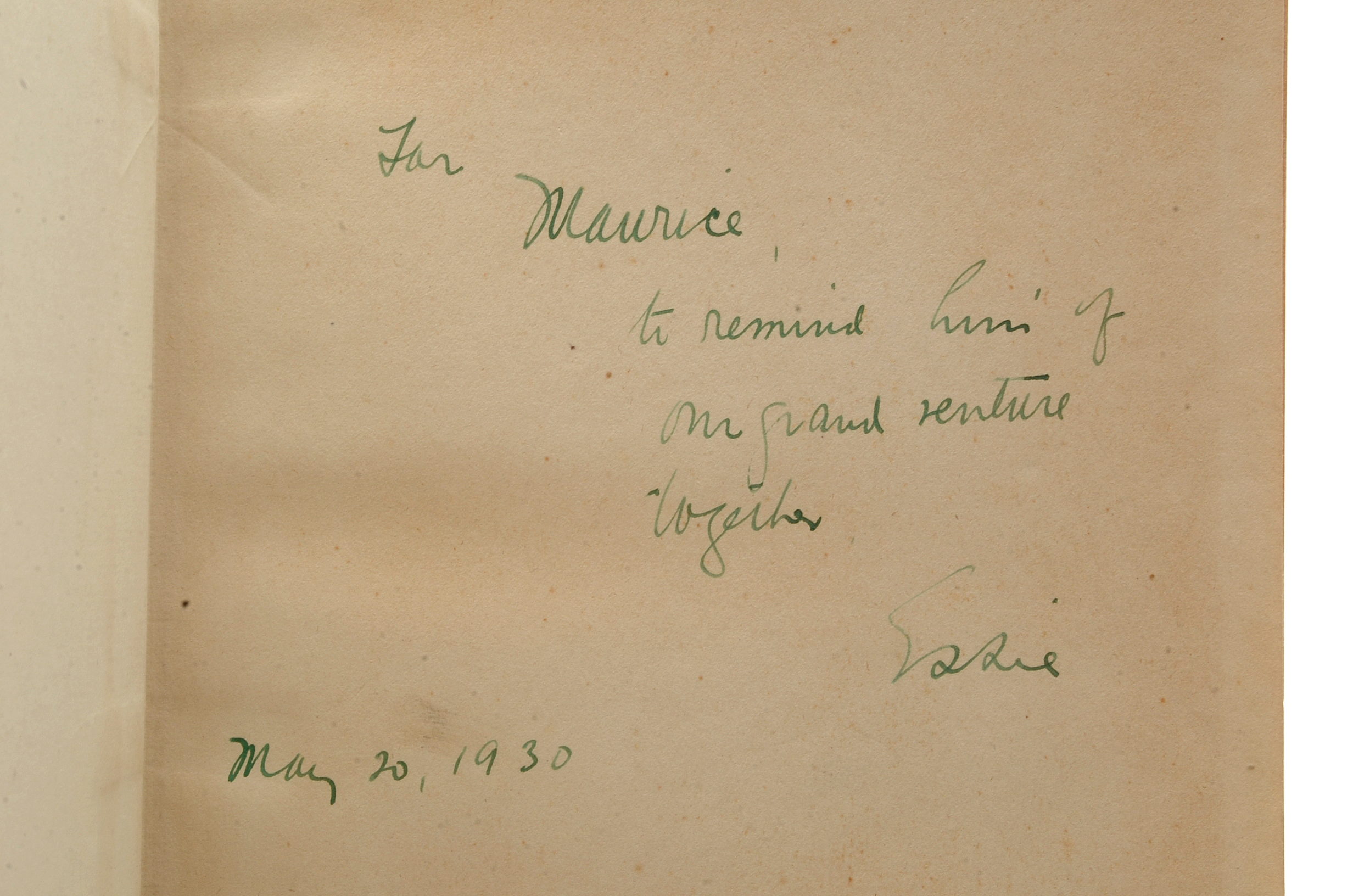 1930 Signed First Edition "Paul Robeson: Negro" by Eslanda Goode Robeson