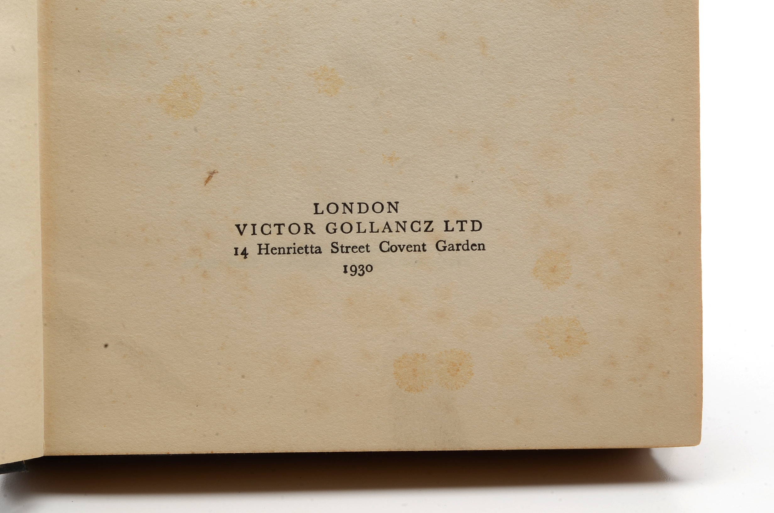 1930 Signed First Edition "Paul Robeson: Negro" by Eslanda Goode Robeson