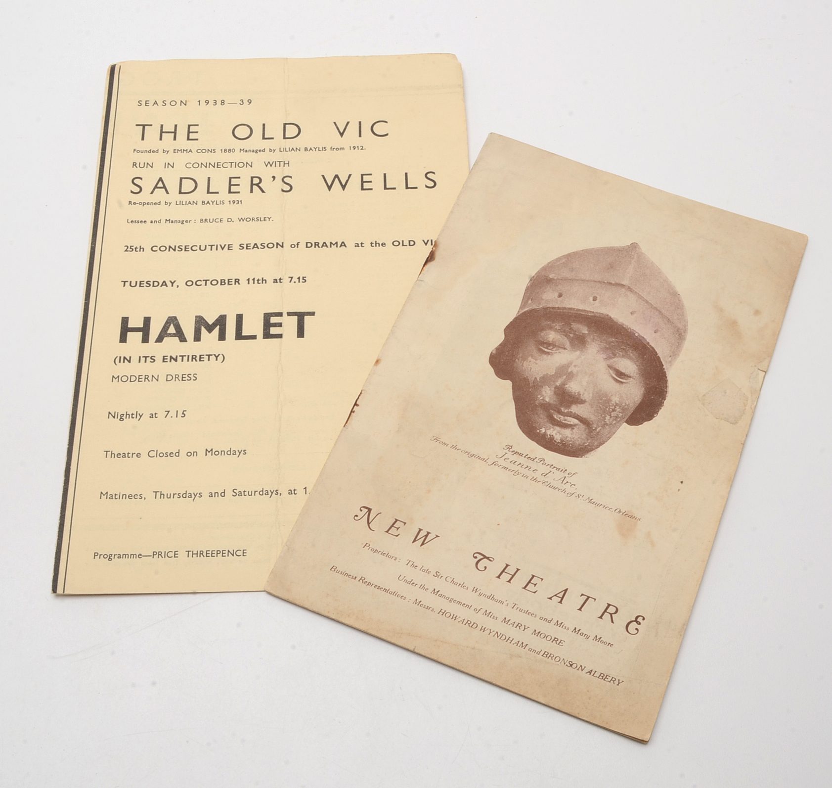 Collection of West End London Theater Programs Circa 1930