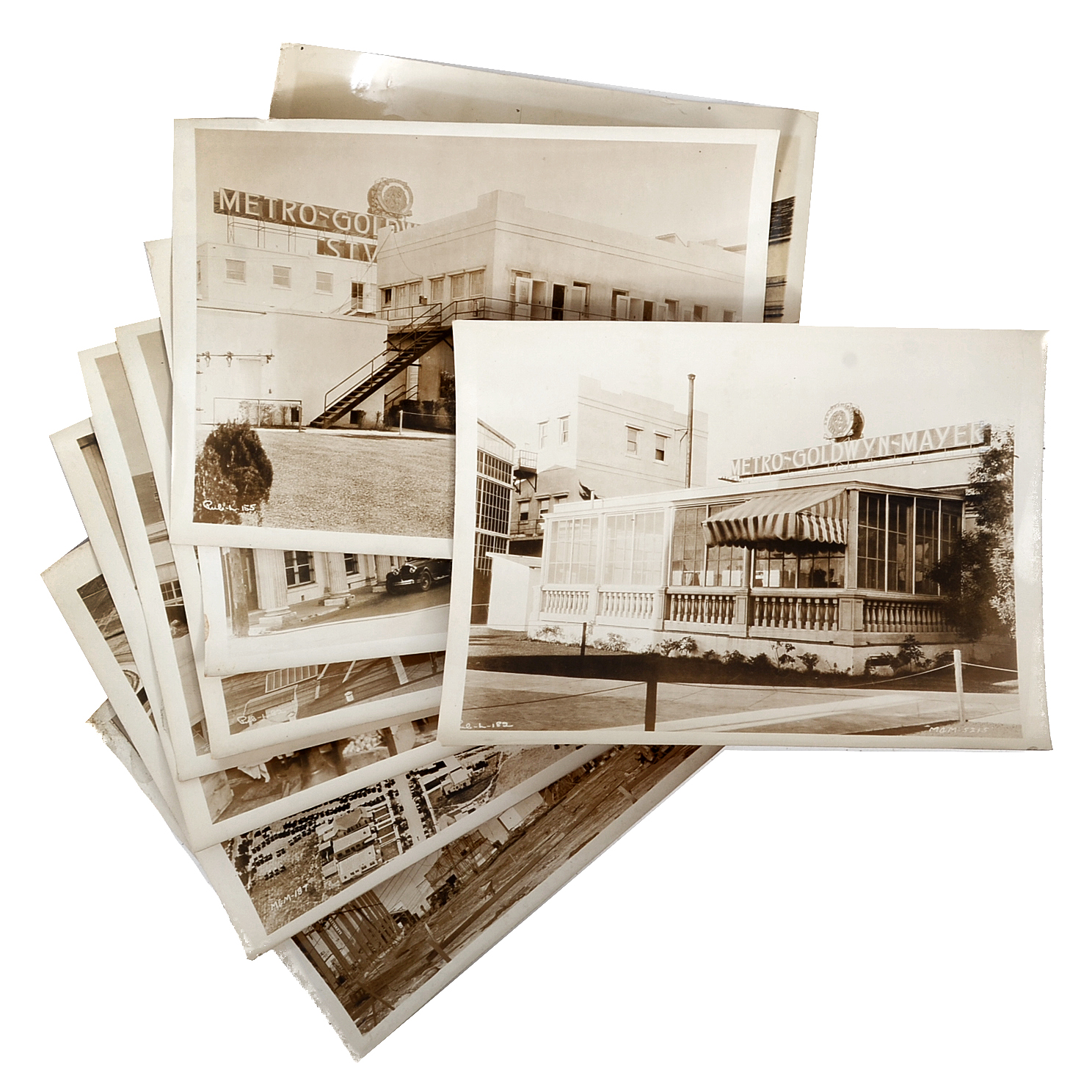 Early Photographs of MGM Studio and Warner Bros. Studios