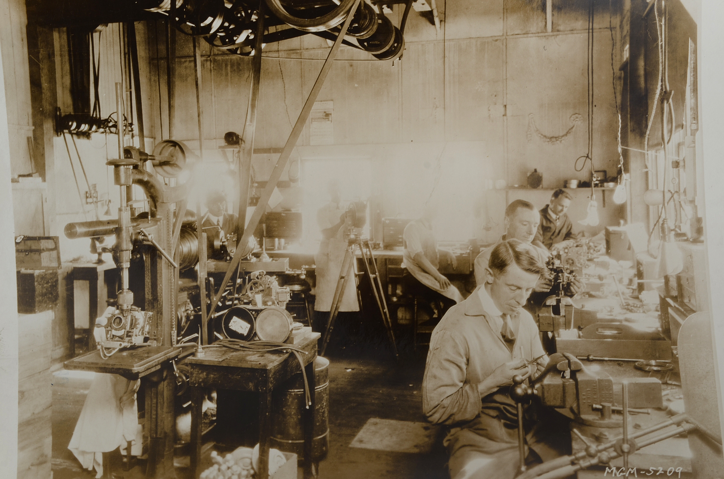 Early Photographs of MGM Studio and Warner Bros. Studios