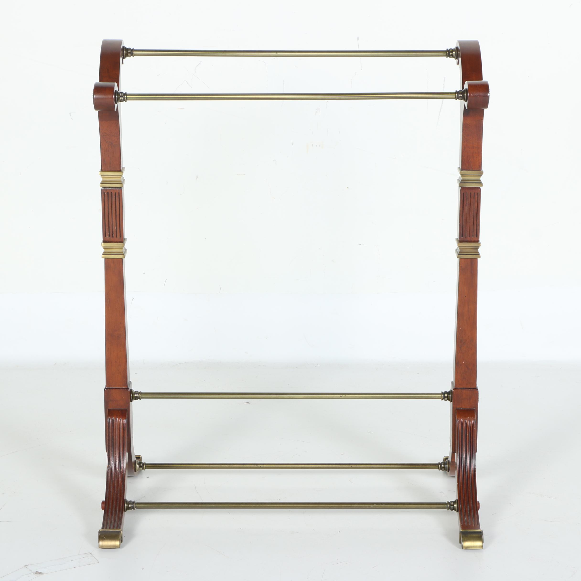 Regency Style Quilt Rack