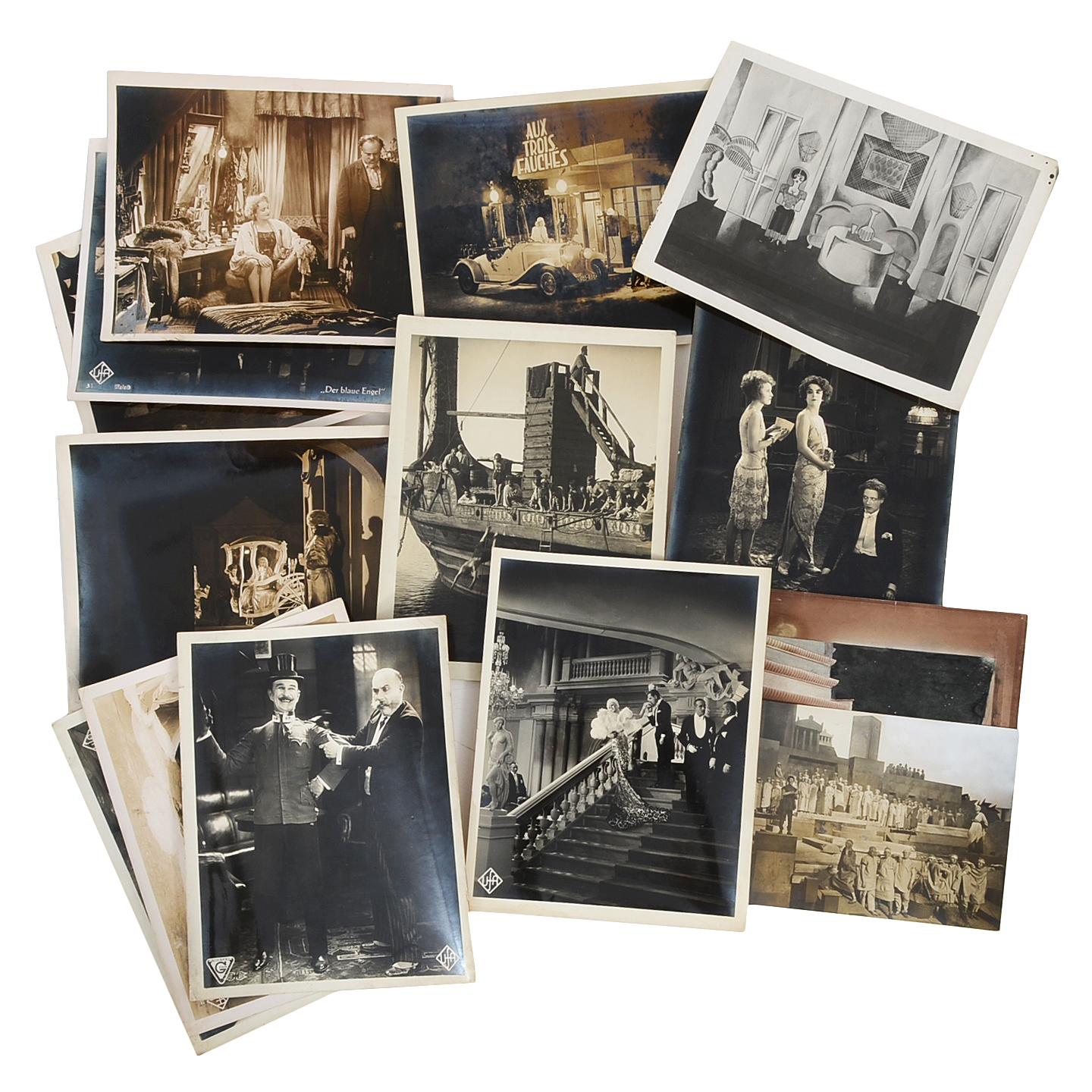 Early 20th Century German and Russian Cinema Photography Stills