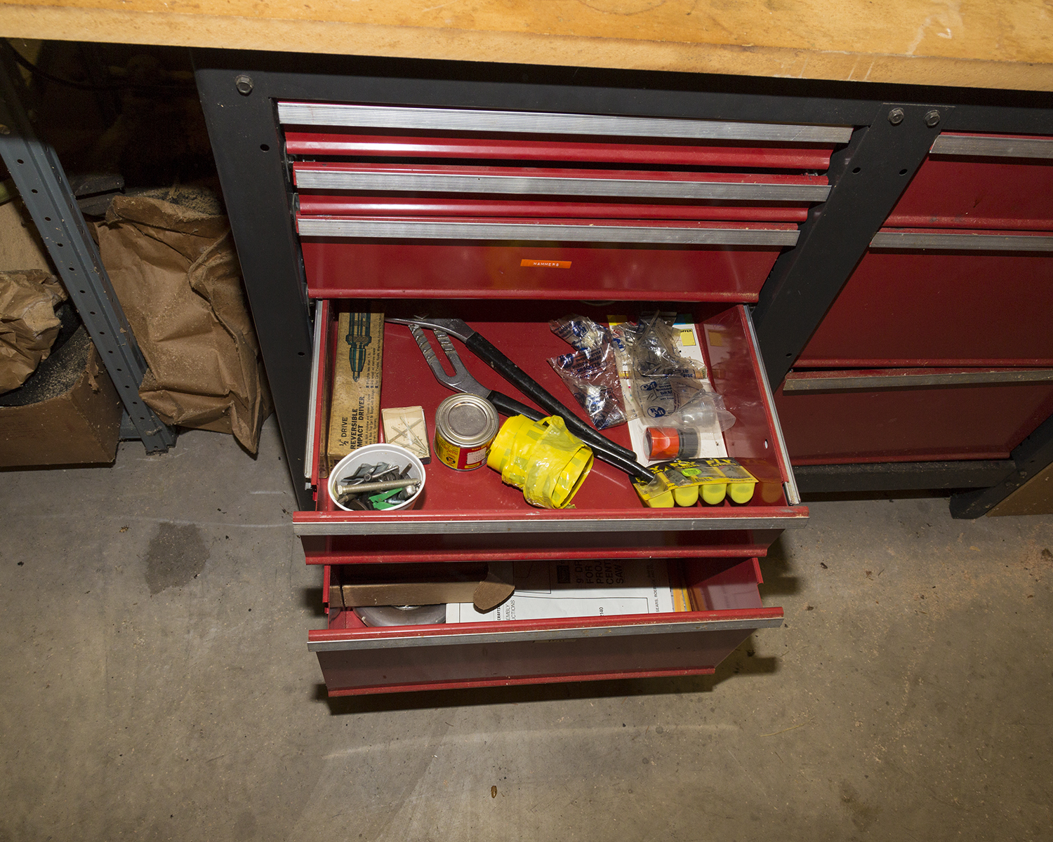 Craftsman Tool Bench and Cabinet