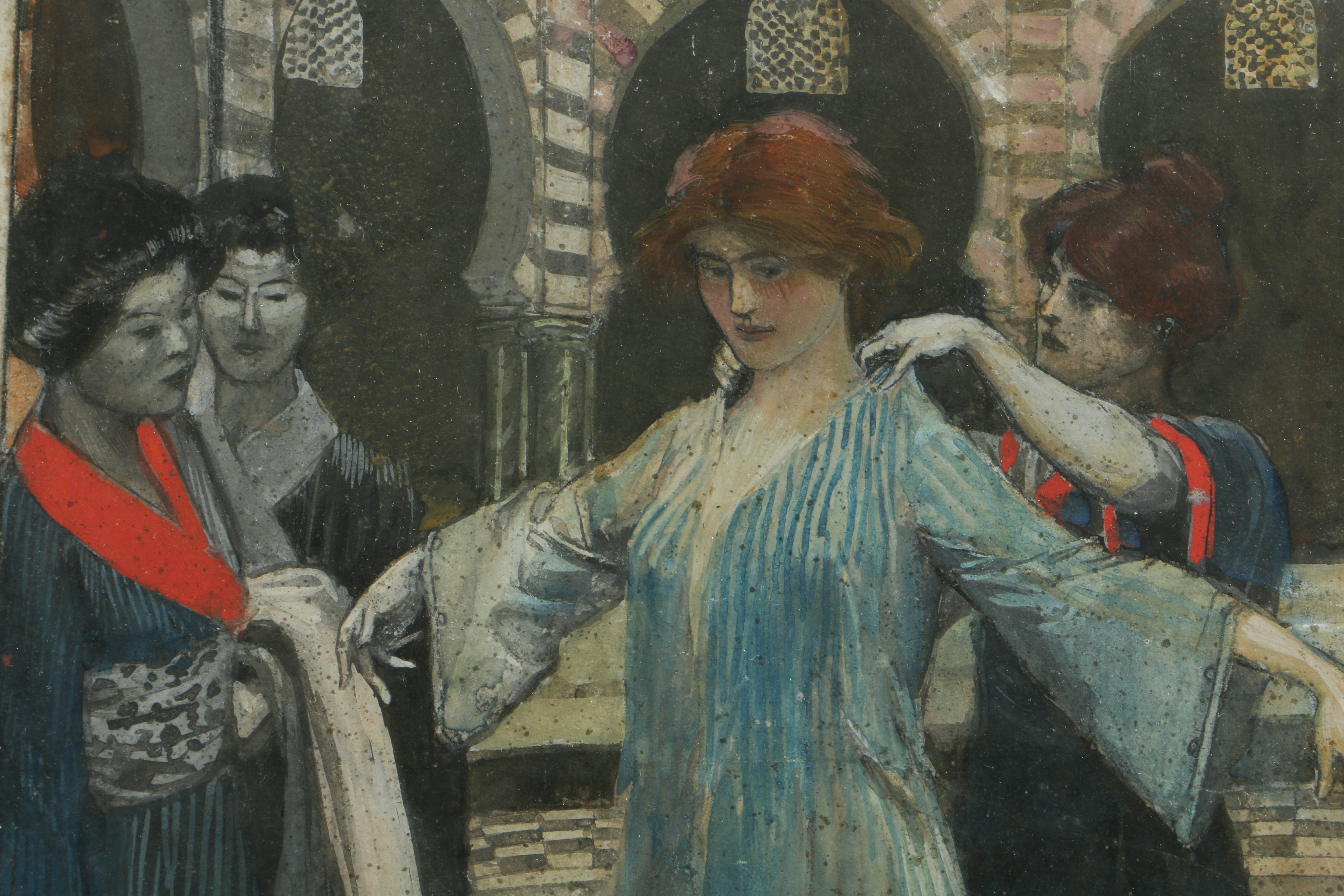 Maurice Greiffenhagen 1902 Mixed Media Book Illustration