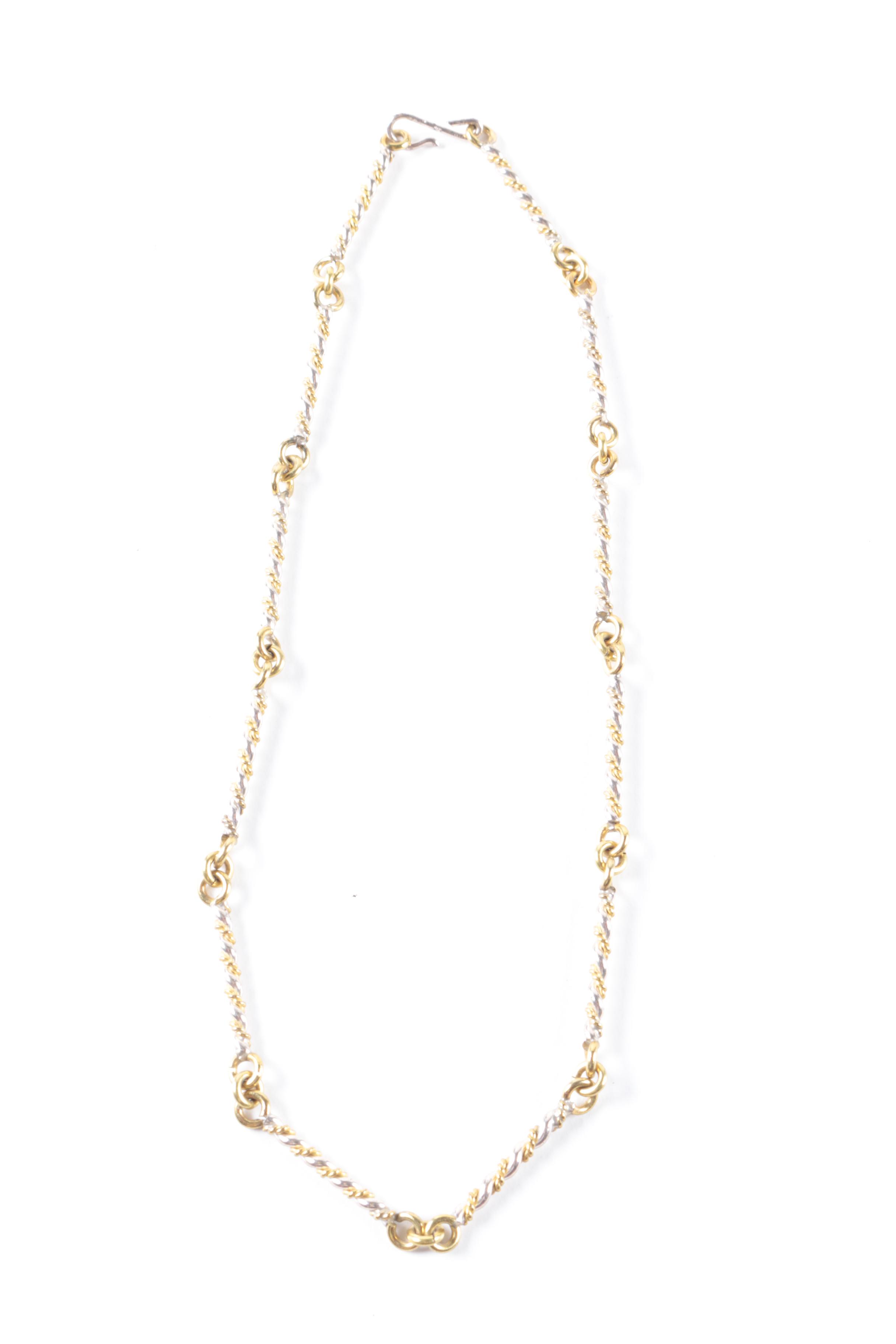 Sterling Silver Necklace, Earrings and Bracelet