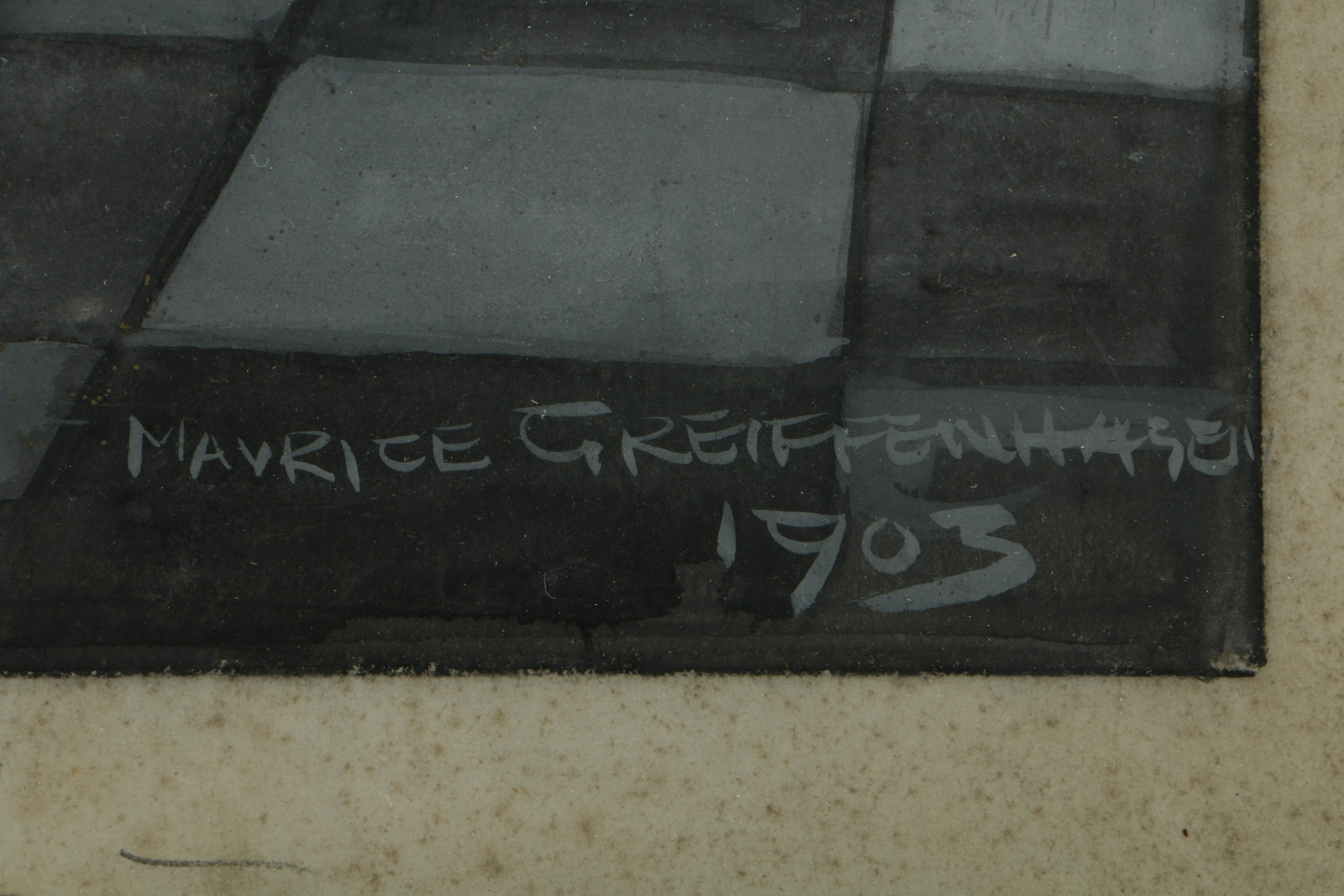 Maurice Greiffenhagen 1903 Mixed Media Book Illustration on Paperboard