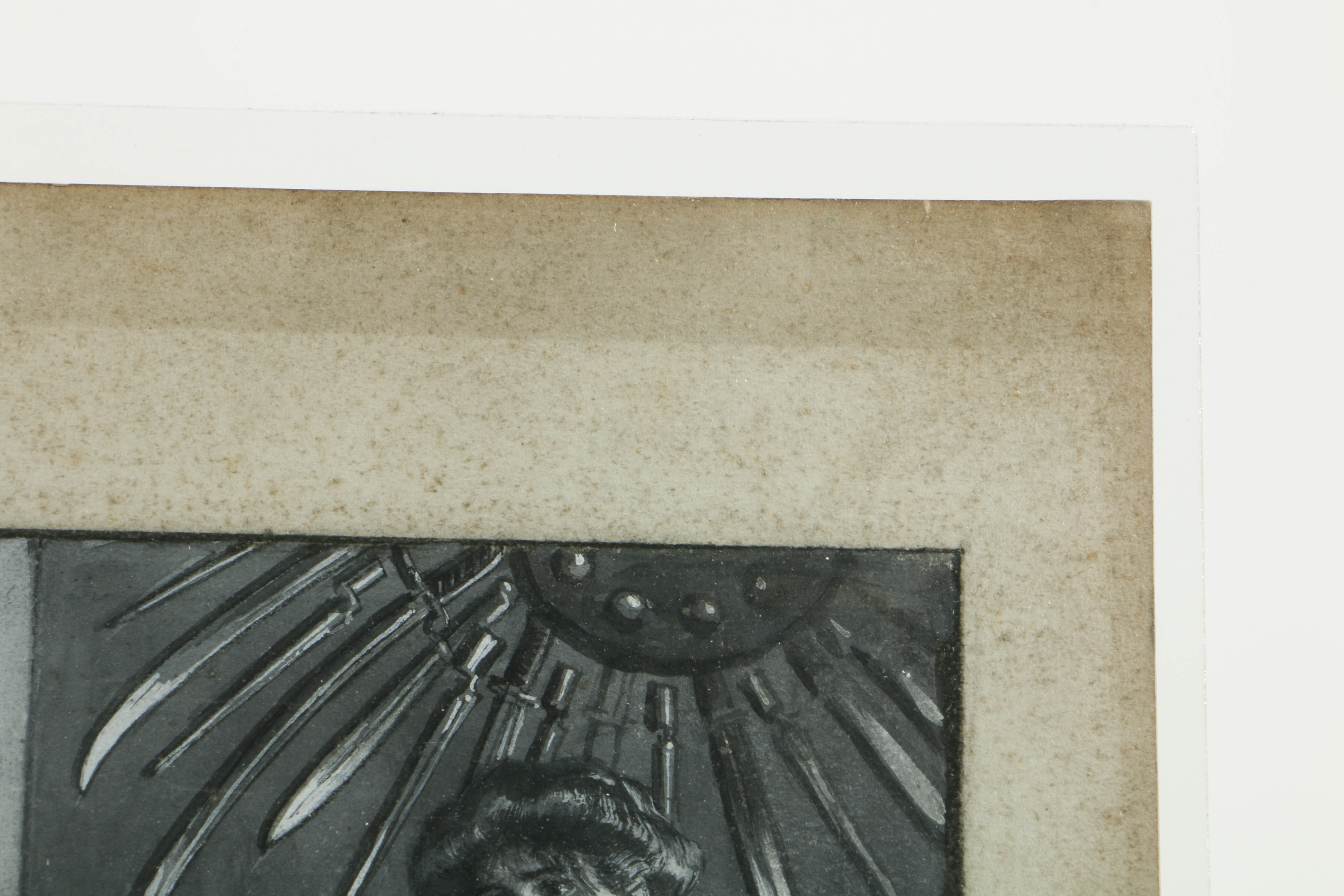 Maurice Greiffenhagen 1903 Mixed Media Book Illustration on Paperboard