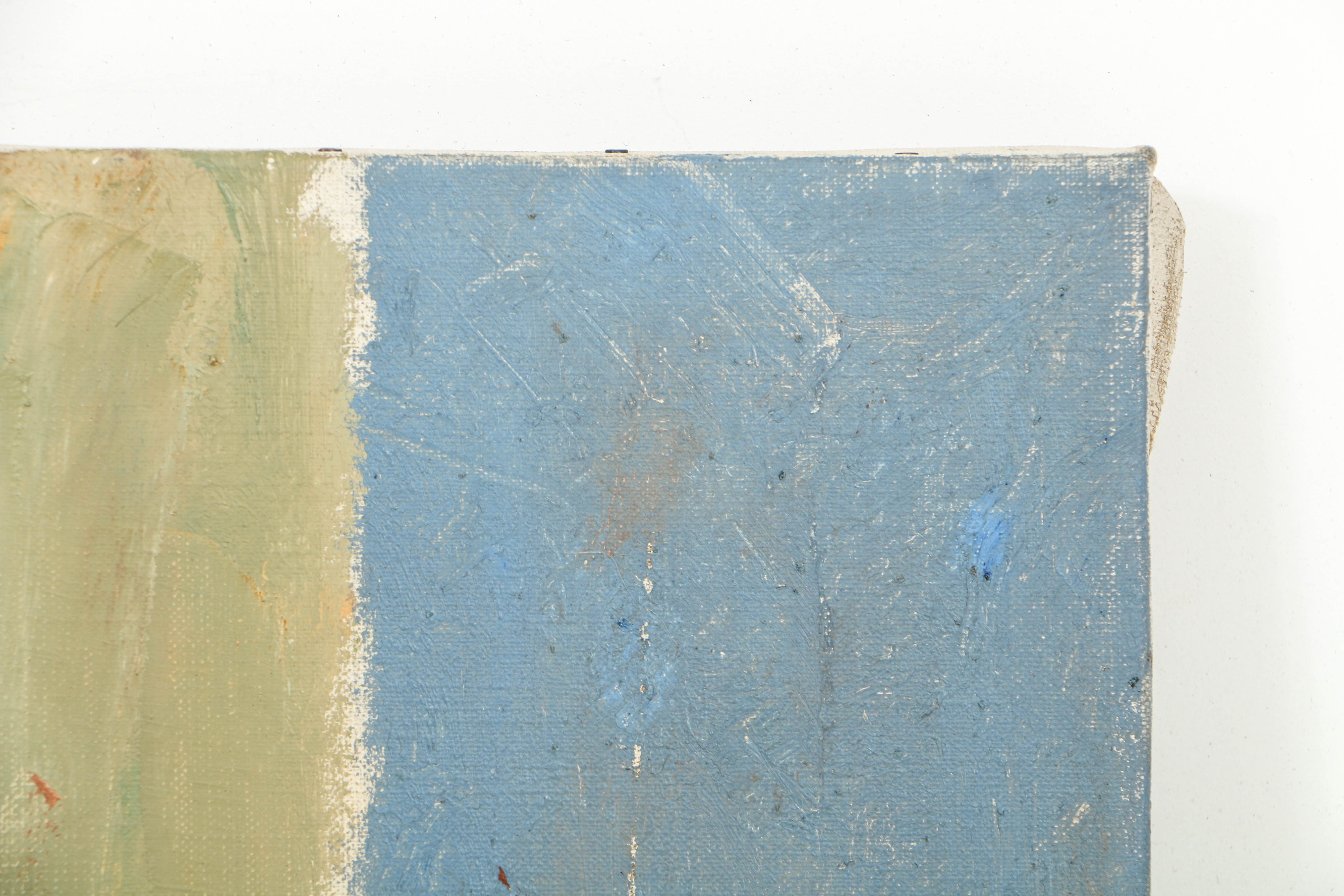 Edgar Yaeger Oil Painting on Canvas of Nude Female Figure