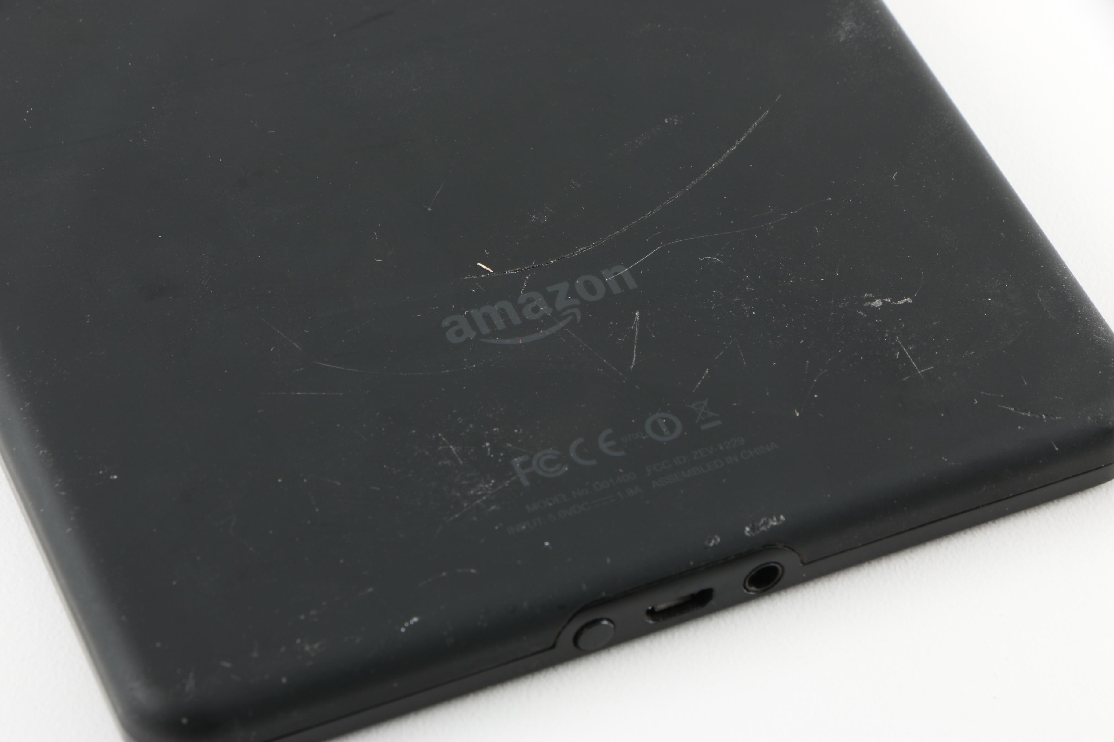 Amazon Kindle "Fire" And "Nook" Tablet and Book Reader with Case and Power Cord