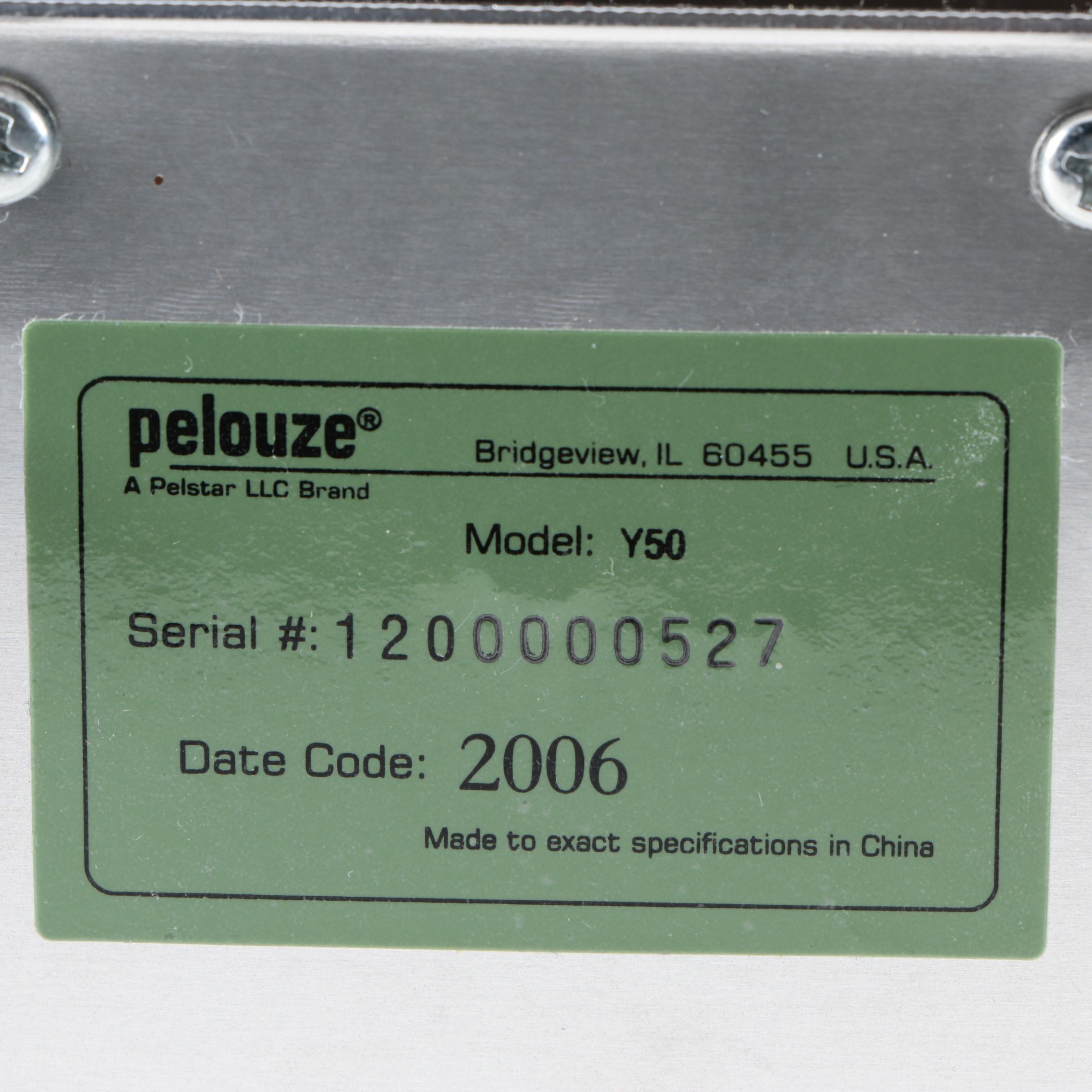 Pelouze Model Y50 Scale