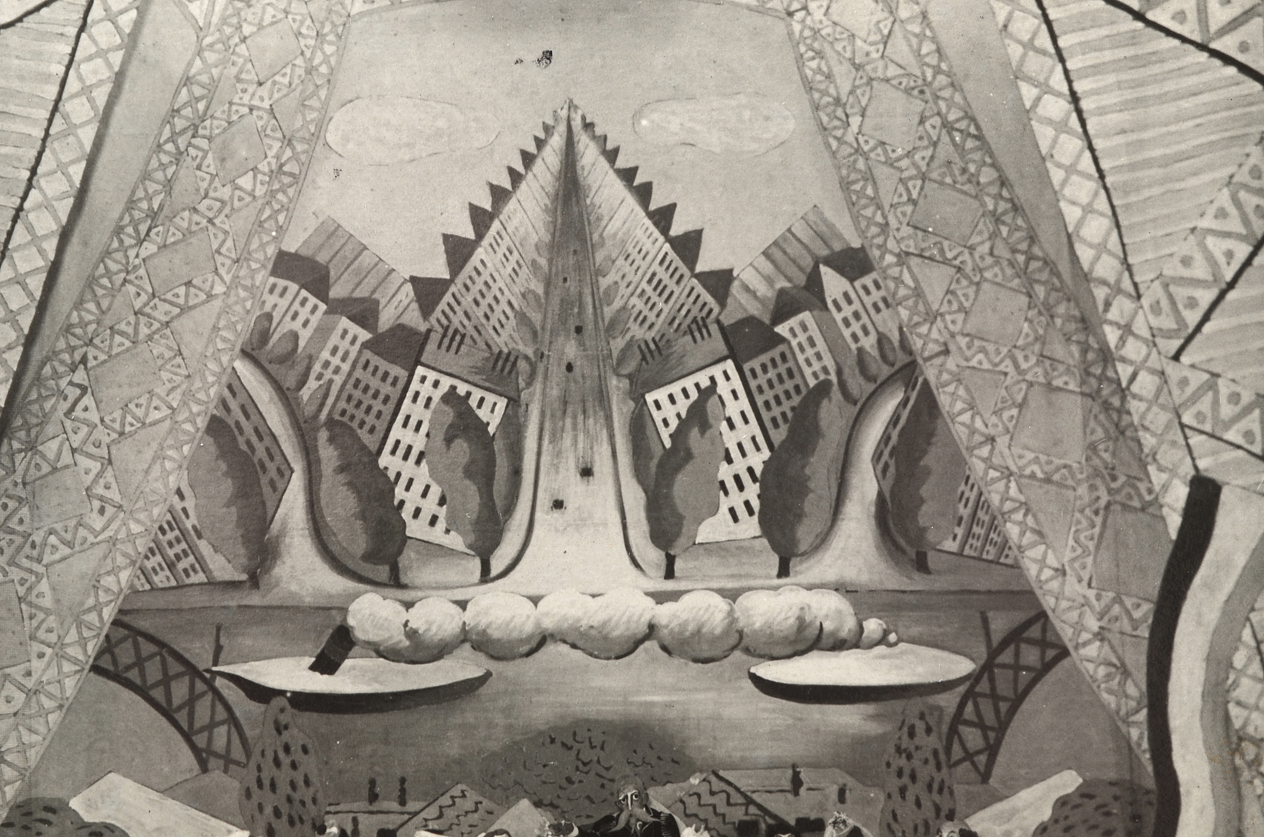 Three Early 20th Century Photographs of French Cinema and Theater