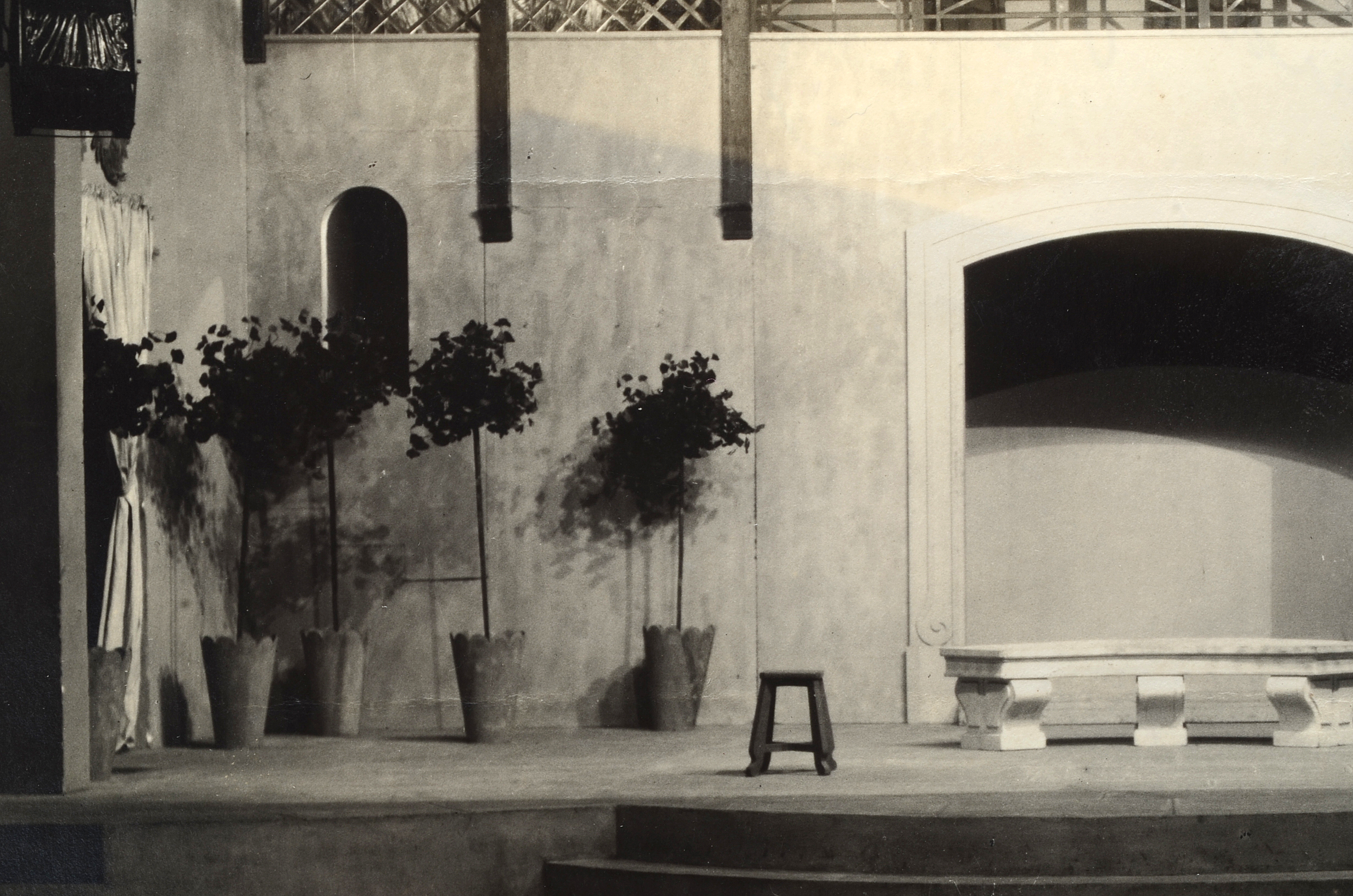 Three Early 20th Century Photographs of French Cinema and Theater