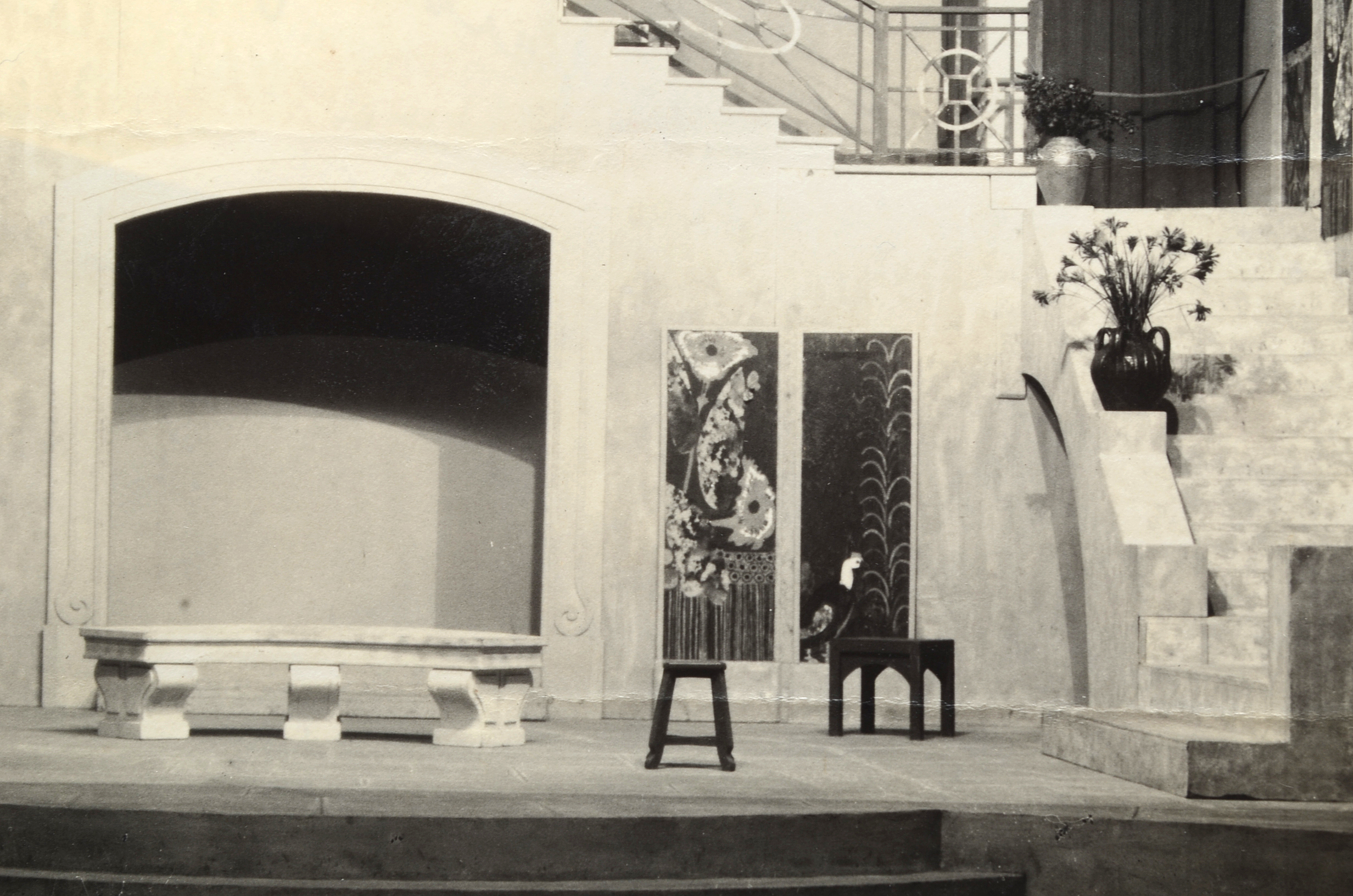 Three Early 20th Century Photographs of French Cinema and Theater