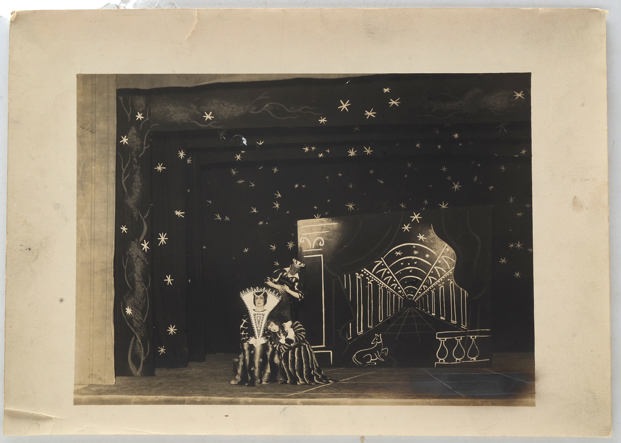 Three Early 20th Century Photographs of French Cinema and Theater