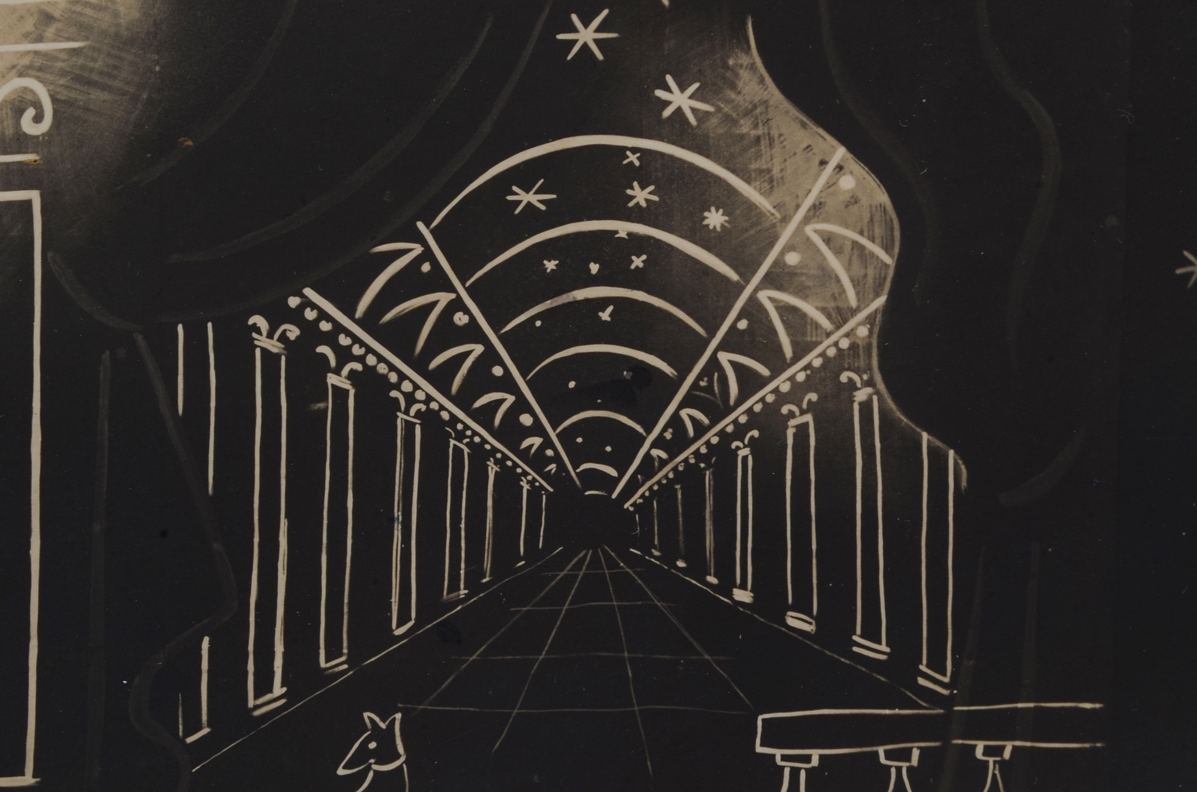 Three Early 20th Century Photographs of French Cinema and Theater